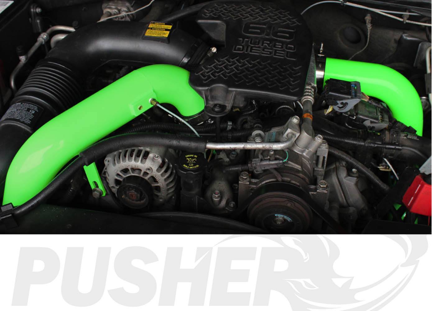 2004.5-2005 Duramax SuperMax Intake System w/ HD Driver-side Charge Tube (PGD0405SKT)-Intake Kit-Pusher-Dirty Diesel Customs