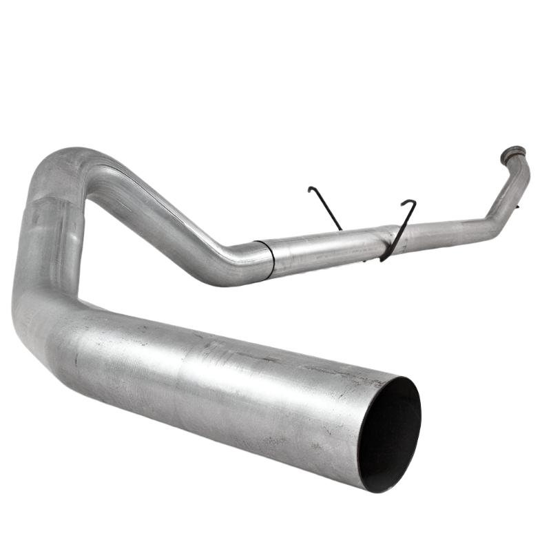 2004.5-2007 Cummins 4" Turbo Back Exhaust - No Muffler (S6126PLM)-Turbo Back Exhaust System-P1 Performance Products-Dirty Diesel Customs