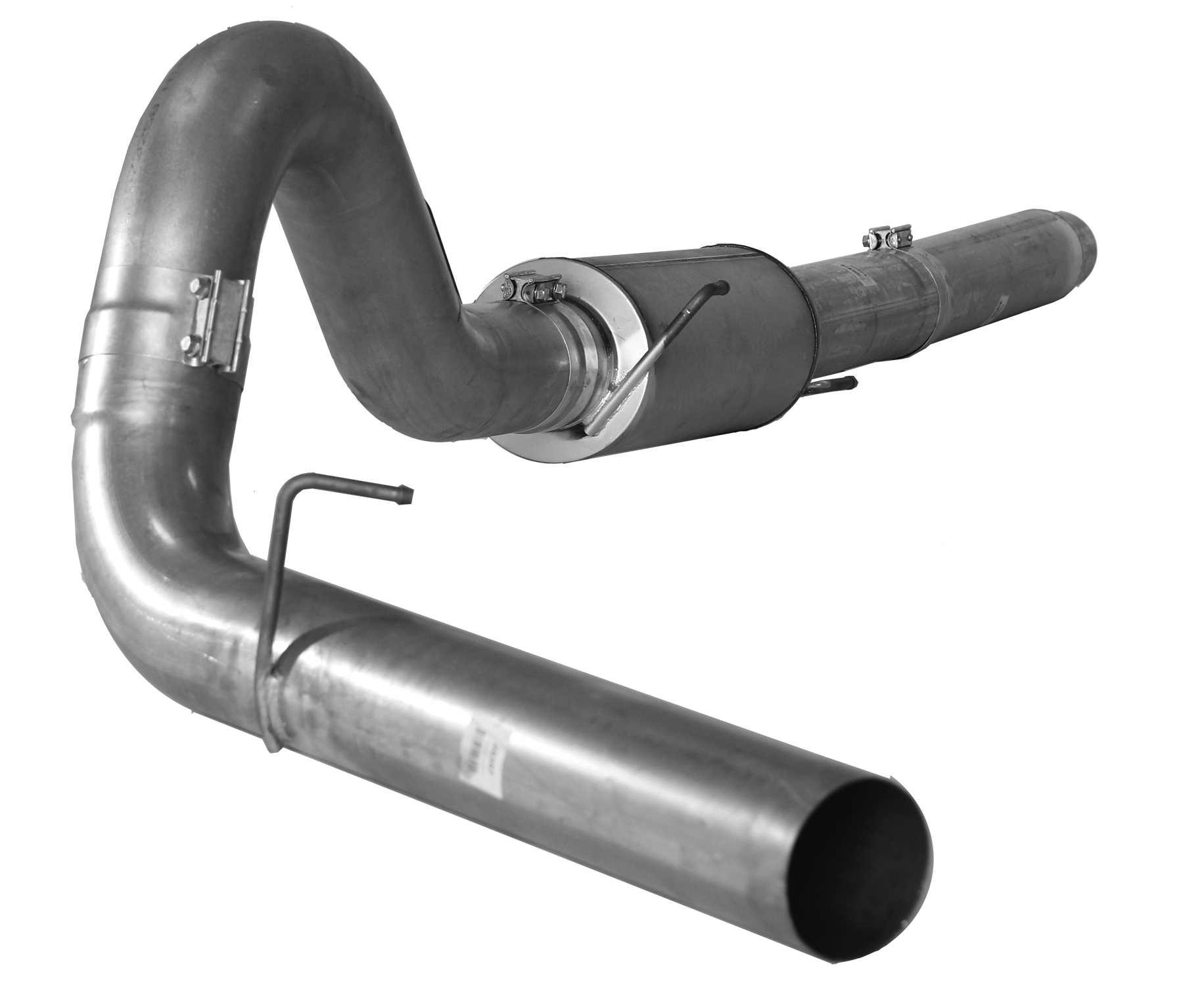 2004.5-2007 Cummins 5" Cat Back Exhaust w/ Muffler (FLO 618)-Cat Back Exhaust System-Flo-Pro-511101-Dirty Diesel Customs