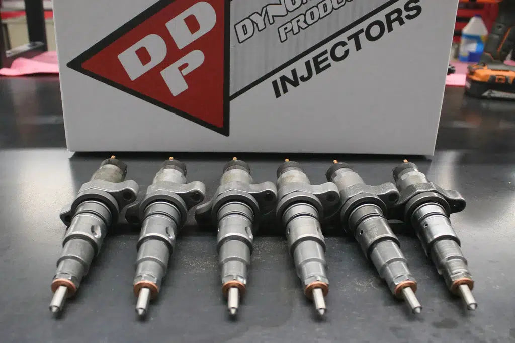 2004.5-2007 Cummins Brand New Injector Set - 120HP (45% Over) (DDPN325-120)-Performance Injectors-Dynomite Diesel-Dirty Diesel Customs