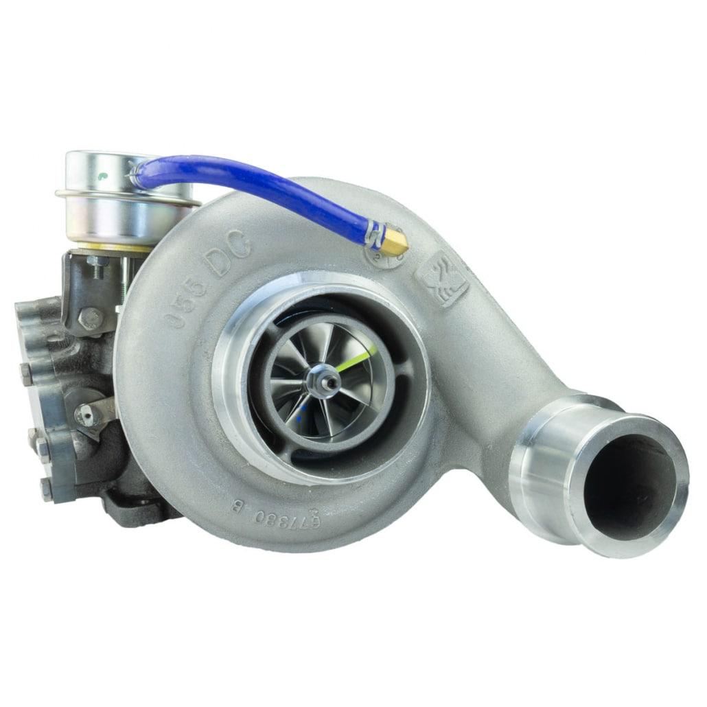 2004.5-2007 Cummins Thunder 330 Turbo 350-650 HP (Large Flange) (13809880094)-Performance Turbocharger-Industrial Injection-Dirty Diesel Customs