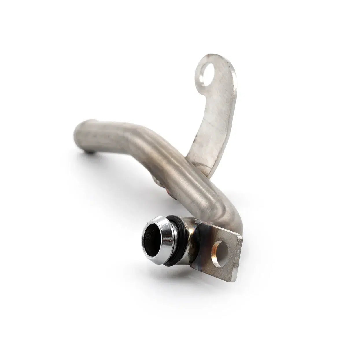 2004.5-2007 Duramax Coolant Reroute Tube OEM Bend SS (119000330)-Coolant Pipes-PPE-119000330-Dirty Diesel Customs