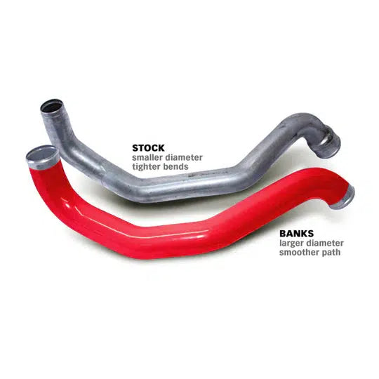 2004.5-2009 Duramax Boost Tube Upgrade Kit (25936)-Turbocharger Boost Tubes-Banks Power-25936-Dirty Diesel Customs