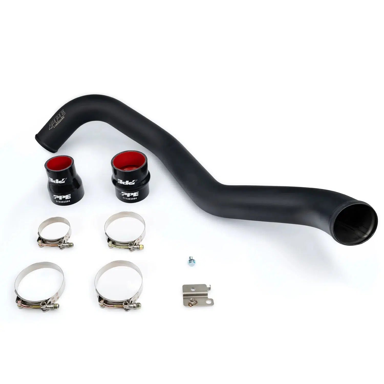 2004.5-2010 Duramax Hot Side Intercooler Charge Pipe 3" Stainless Steel (115022000)-Intercooler Piping-PPE-115022020-Dirty Diesel Customs