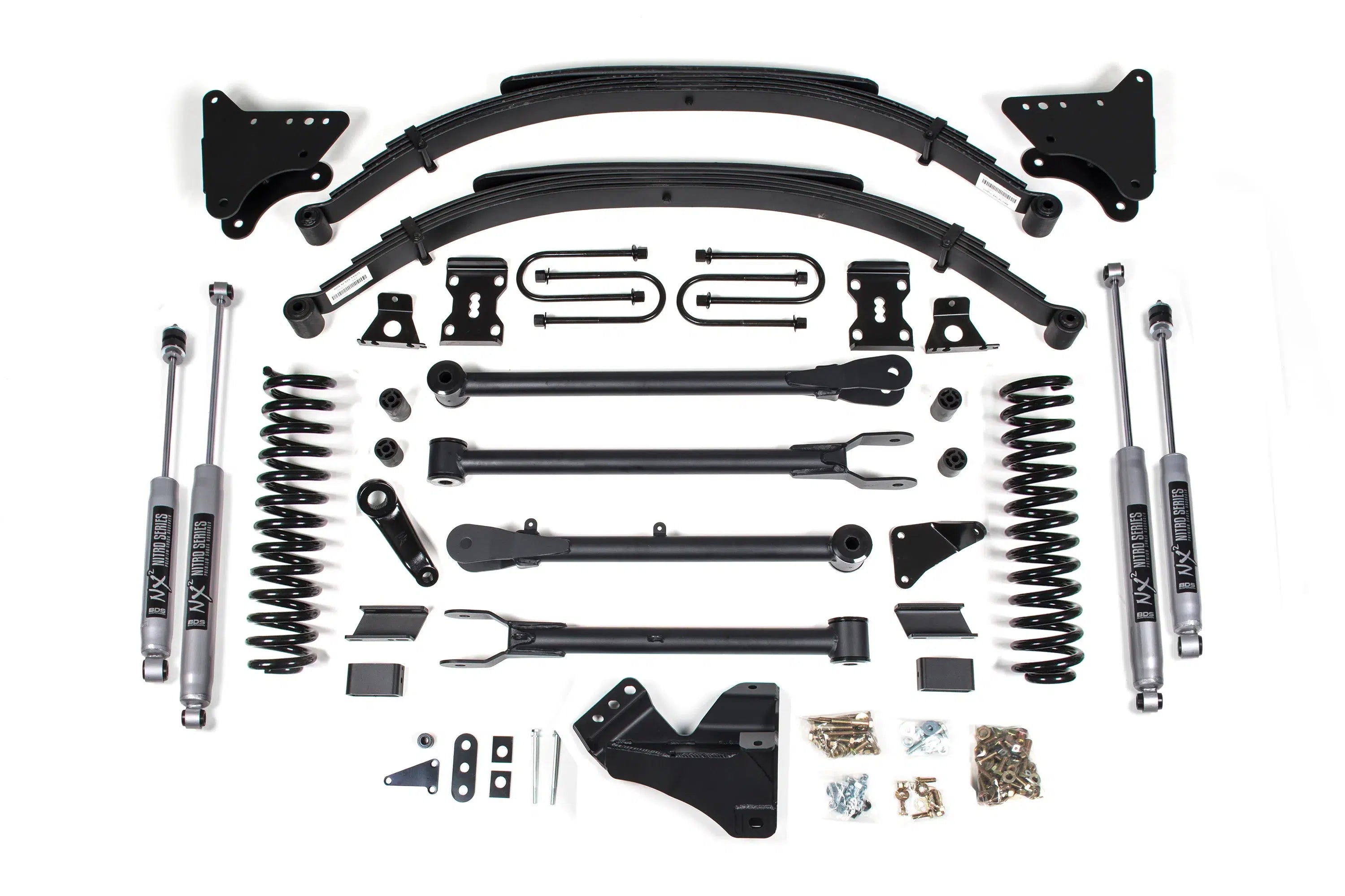 2005-2007 Powerstroke 4 Link 4" BDS Lift Kit (BDS345H)-Lift Kit-BDS-Dirty Diesel Customs