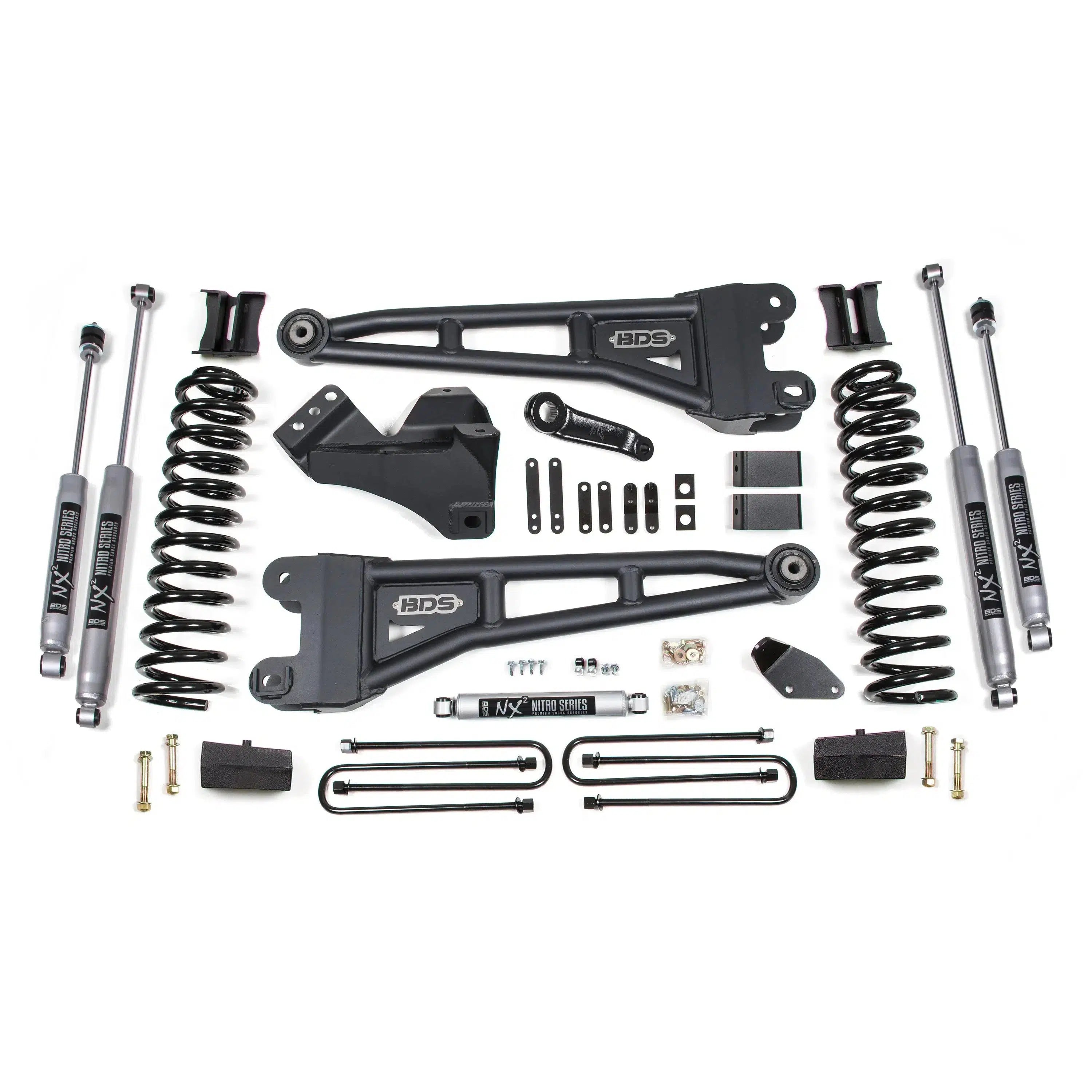 2005-2007 Powerstroke 4" Radius Arm Lift Kit (BDS1931H)-Lift Kit-BDS-Dirty Diesel Customs