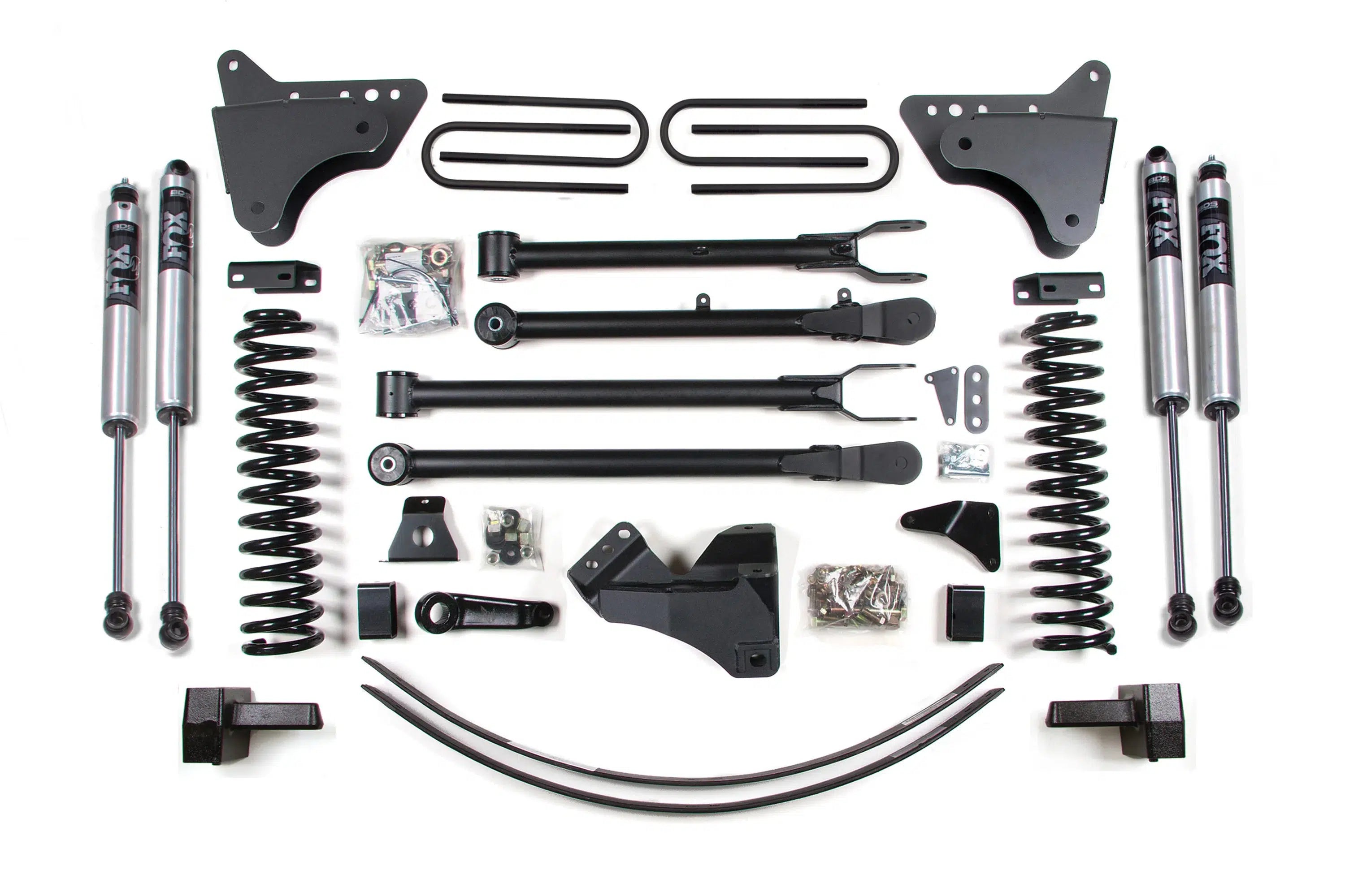 2005-2007 Powerstroke 6" 4-Link Lift Kit (BDS351H)-Lift Kit-BDS-Dirty Diesel Customs