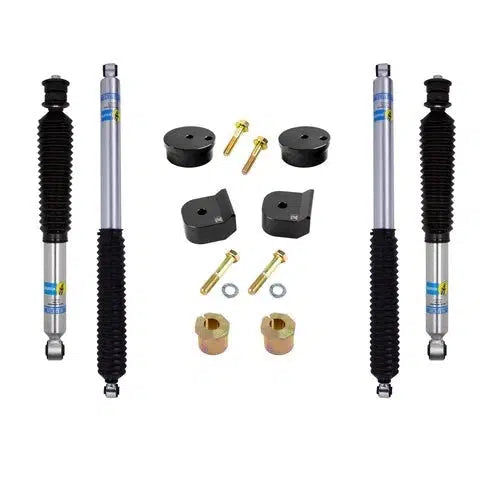 2005-2016 Powerstroke Stage 1 Leveling Kit w/ Bilstein Shocks (KRFD05STAGE1BIL)-Leveling Kit-KRYPTONITE-Dirty Diesel Customs