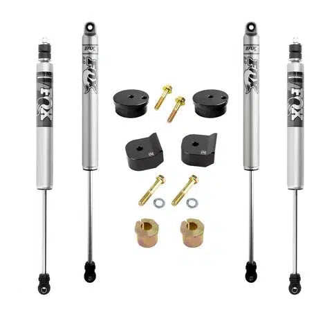 2005-2016 Powerstroke Stage 1 Levenling Kit w/ Fox Shocks (KRFD05STAGE1FOX)-Leveling Kit-KRYPTONITE-Dirty Diesel Customs