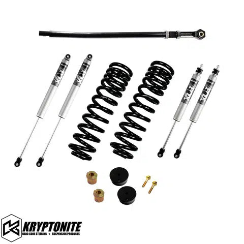 2005-2016 Powerstroke Stage 2 Leveling Kit (KRFD05STAGE2FOX)-Leveling Kit-KRYPTONITE-KRFD05STAGE2FOX-Dirty Diesel Customs