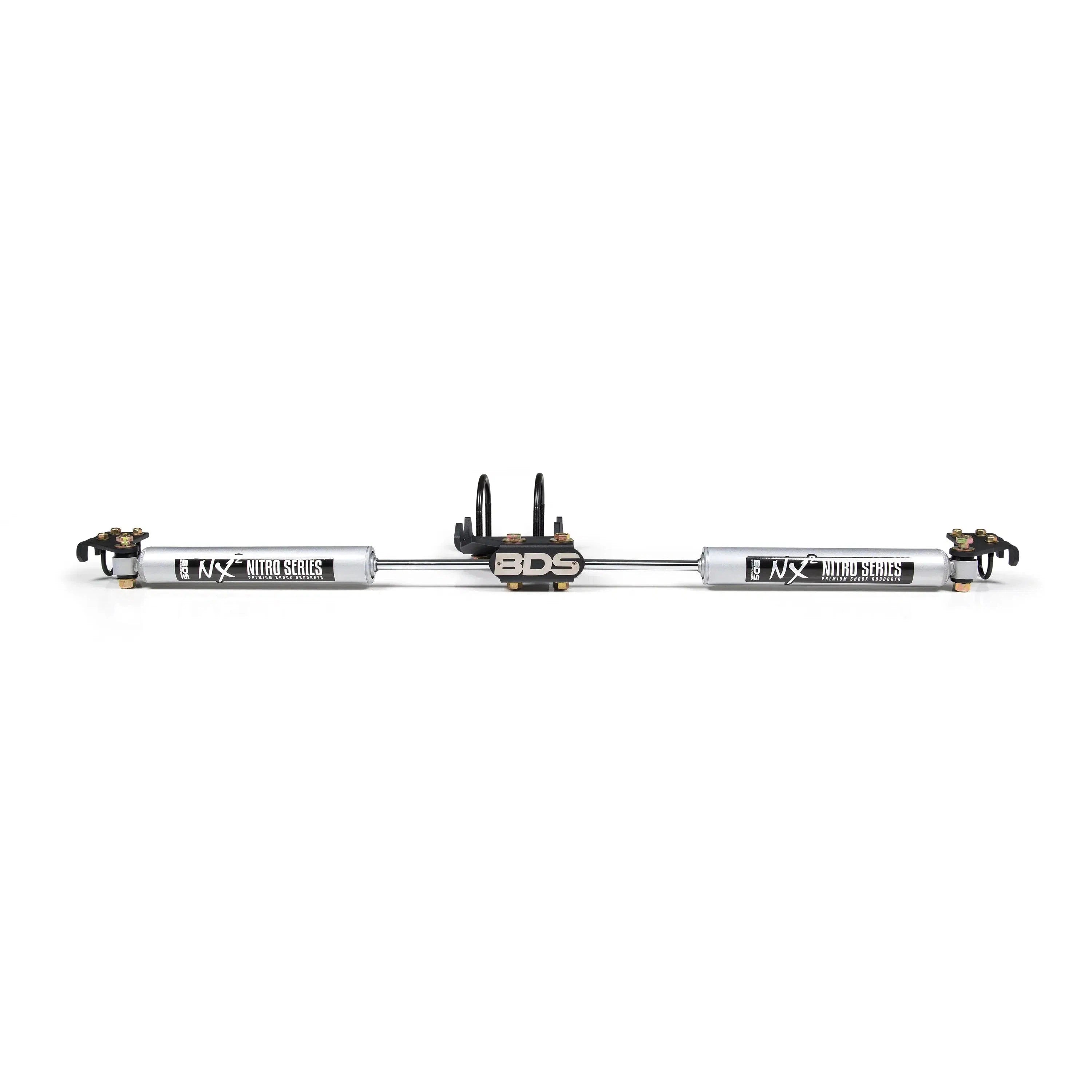 2005-2024 Powerstroke Dual NX2 Steering Stabilizer Kit (BDS2022DH)-Steering Stabilizer-BDS-Dirty Diesel Customs