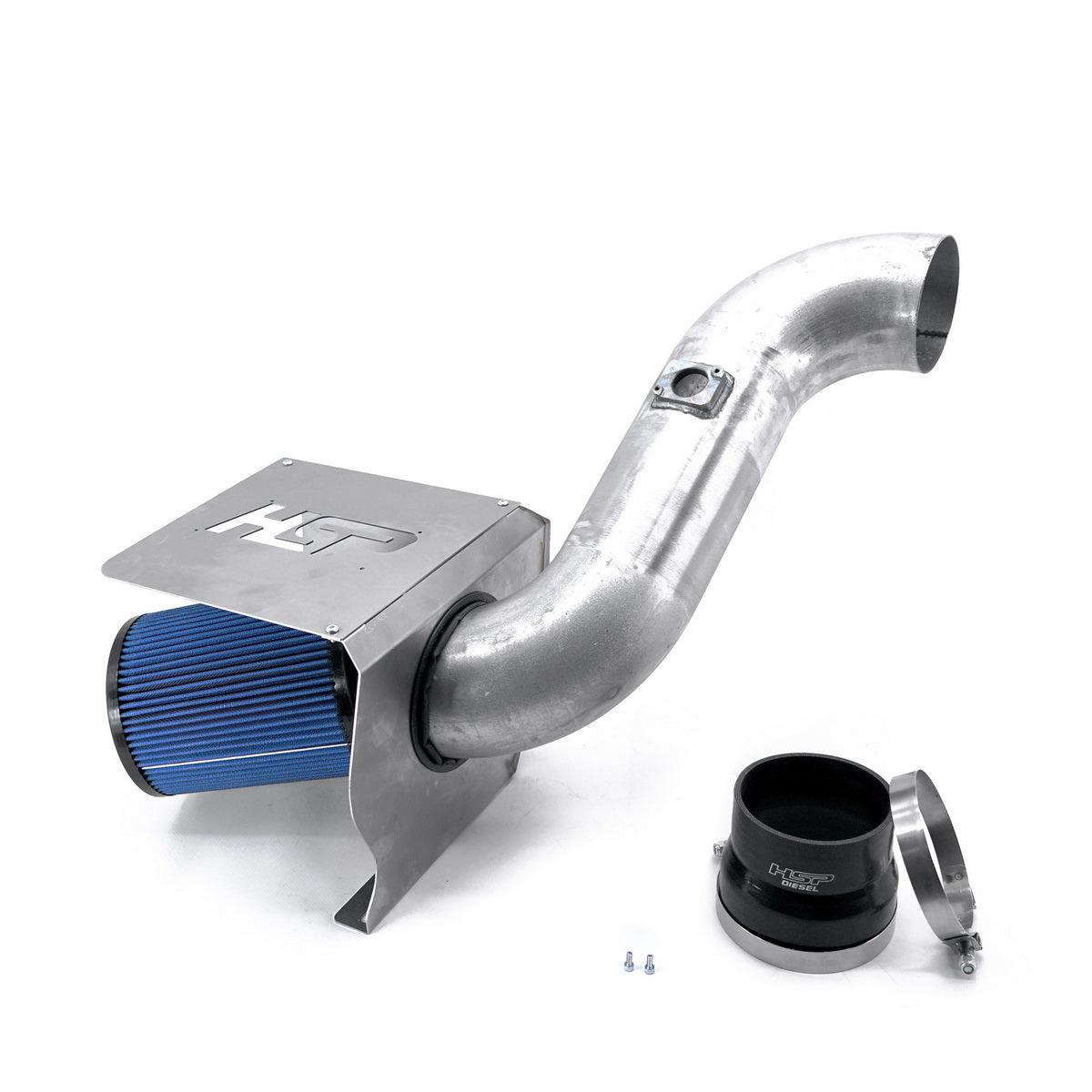 2006-2007 Duramax Cold Air Intake (302-HSP)-Intake Kit-HSP Diesel-302-HSP-RAW-Dirty Diesel Customs