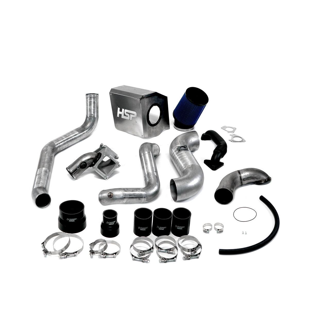 2006-2007 Duramax Max Air Flow Bundle (383-HSP)-Intake Kit-HSP Diesel-383-HSP-RAW-Dirty Diesel Customs