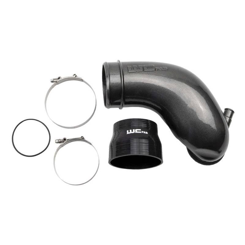 2006-2010 Duramax High Flow Turbo Intake Horn (WCF100412)-Intake Elbows-Wehrli Custom Fabrication-Dirty Diesel Customs