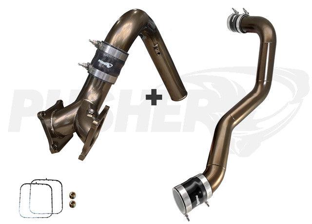 2006-2010 Duramax Intake System & 3" Driver-side Charge Tube (PGD0610SKT)-Intake Manifold-Pusher-PGD0610SKT_Z-Dirty Diesel Customs