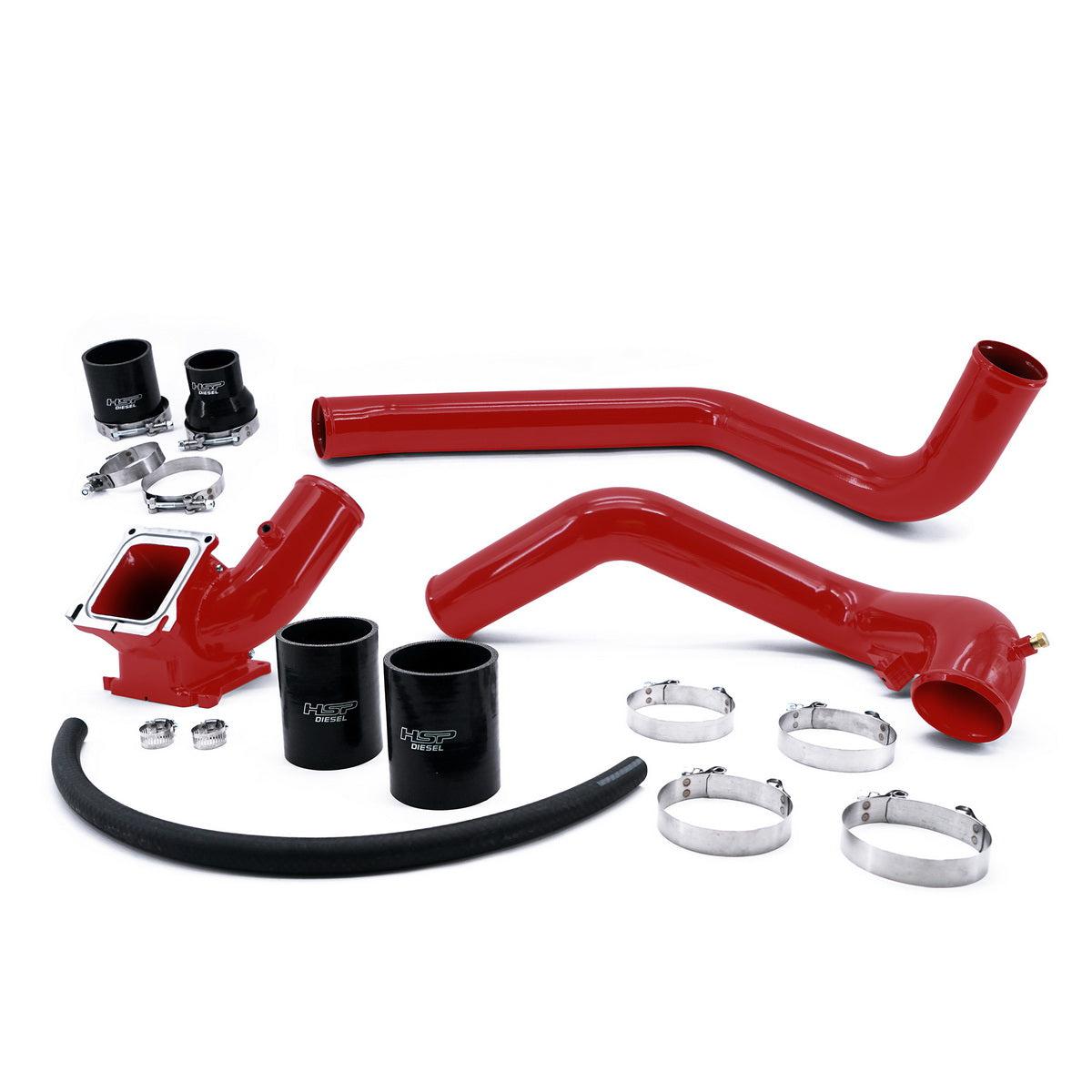 2006-2010 Duramax Intercooler Charge Pipe Bundle (082-HSP)-Intercooler Piping-HSP Diesel-082-HSP-BR-Dirty Diesel Customs