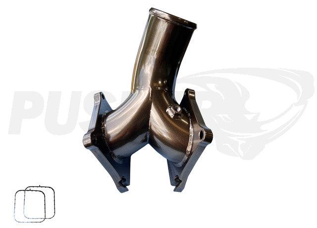 2006-2010 Duramax SuperMax Y-Bridge (PGD0610YB)-Y-Bridge-Pusher-PGD0610YB_Z-Dirty Diesel Customs