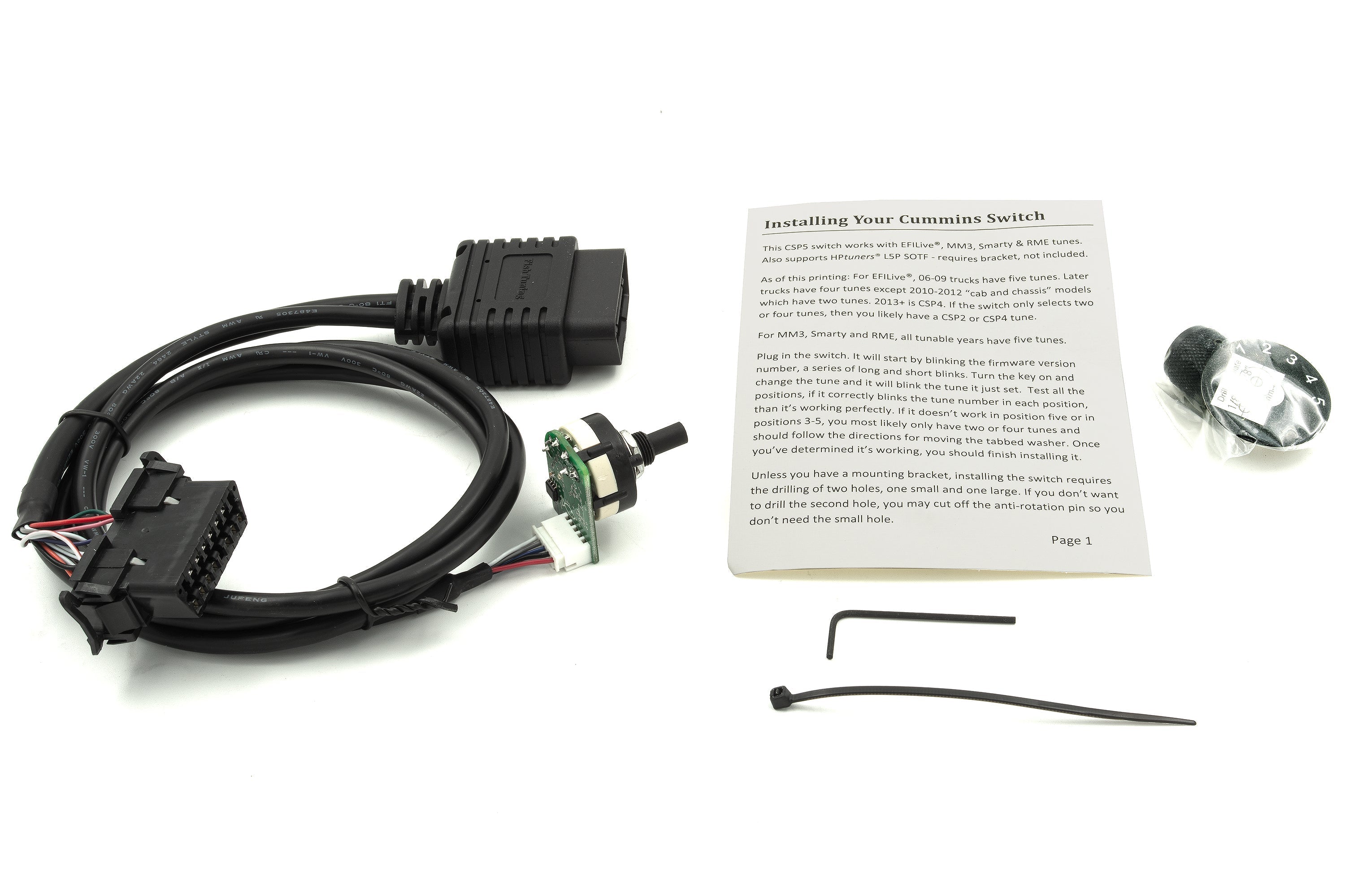 2006-2022 Cummins CSP5 SOTF Switch (CSP5)-SOTF Switch-FISH Tuning-Dirty Diesel Customs