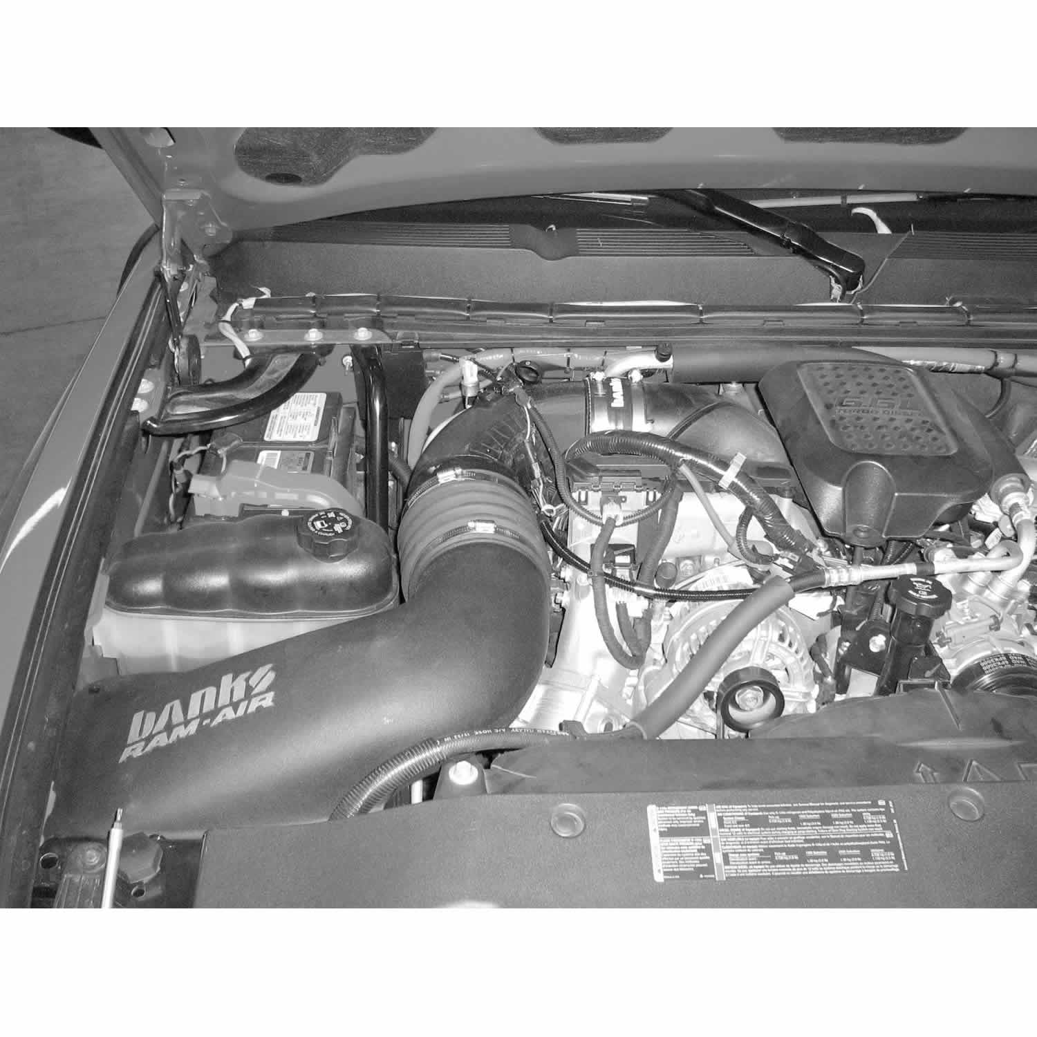 2007-2010 Duramax Cold Air Intake Kit (42172)-Intake Kit-Banks Power-Dirty Diesel Customs