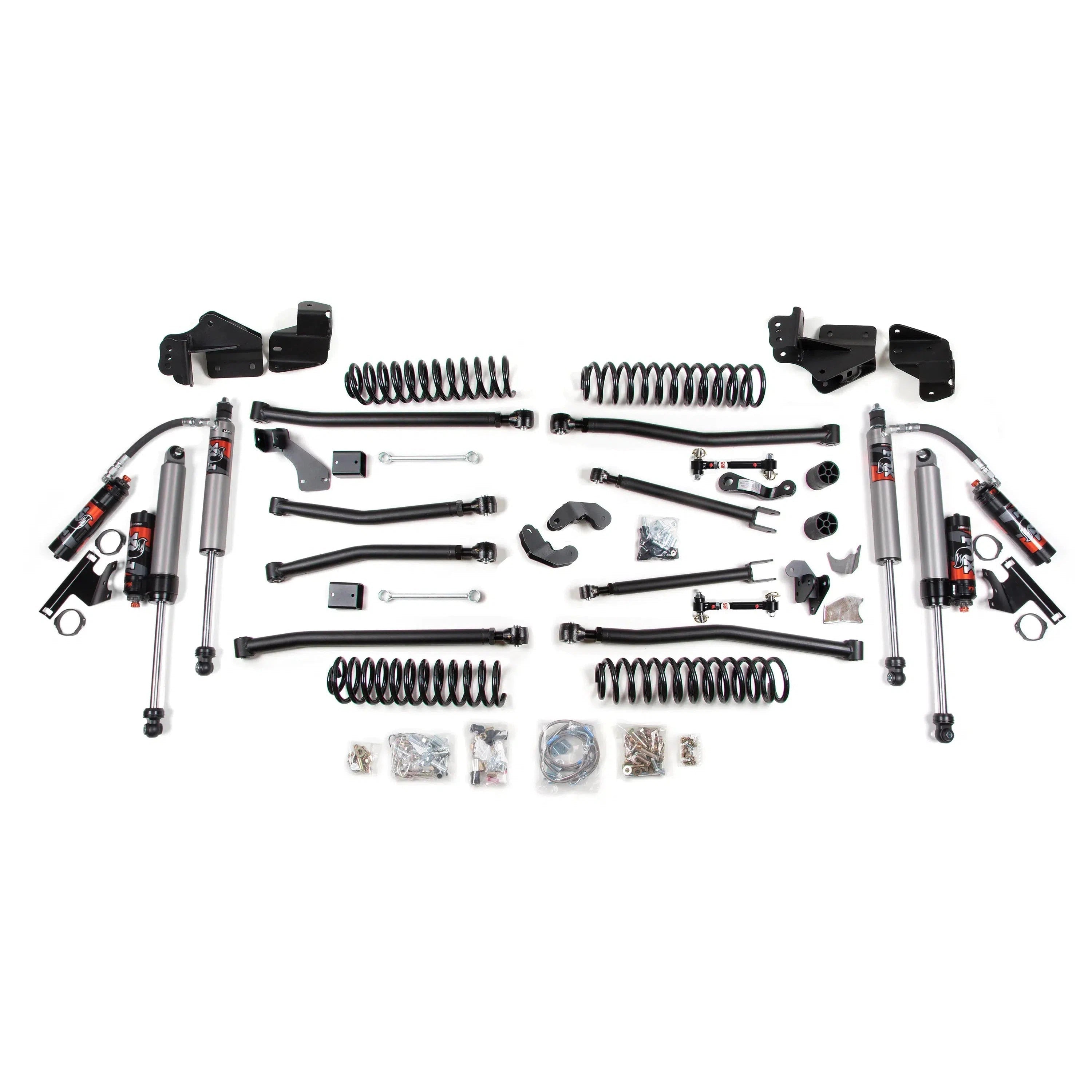 2007-2018 Jeep 4.5" Long Arm Lift Kit (BDS1407H)-Lift Kit-BDS-BDS1407FPE-Dirty Diesel Customs