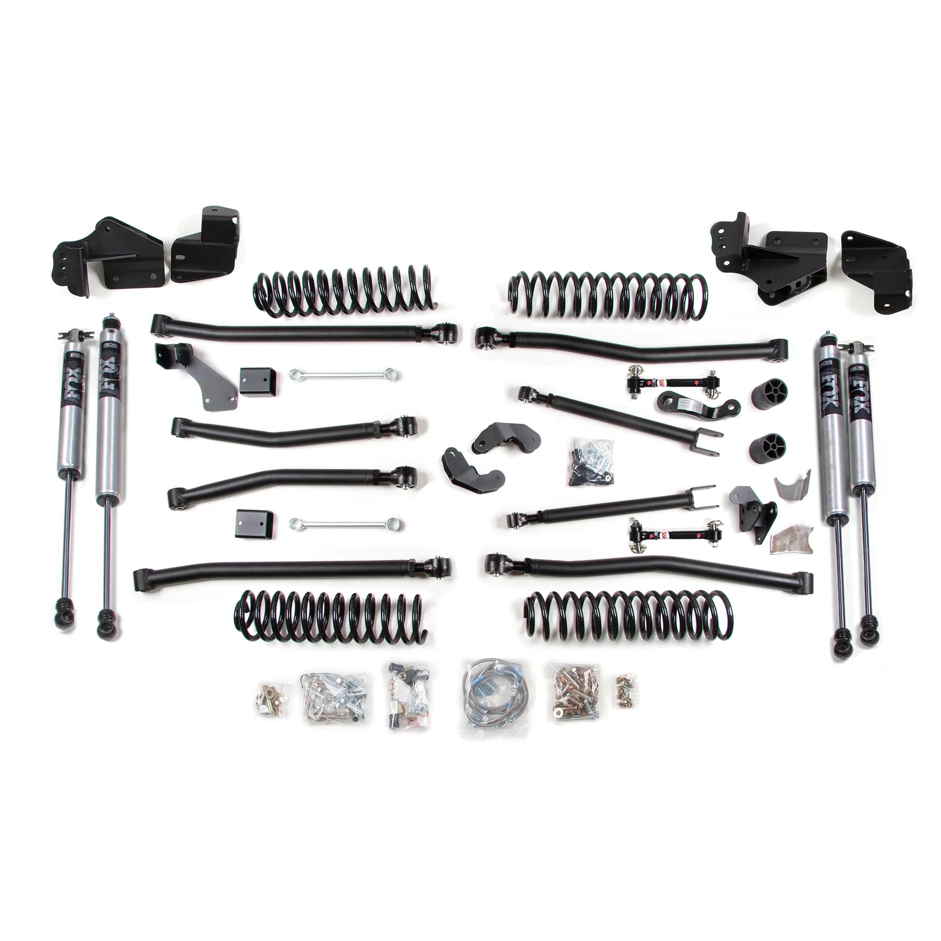 2007-2018 Jeep 4.5" Long Arm Lift Kit (BDS1407H)-Lift Kit-BDS-BDS1407FS-Dirty Diesel Customs