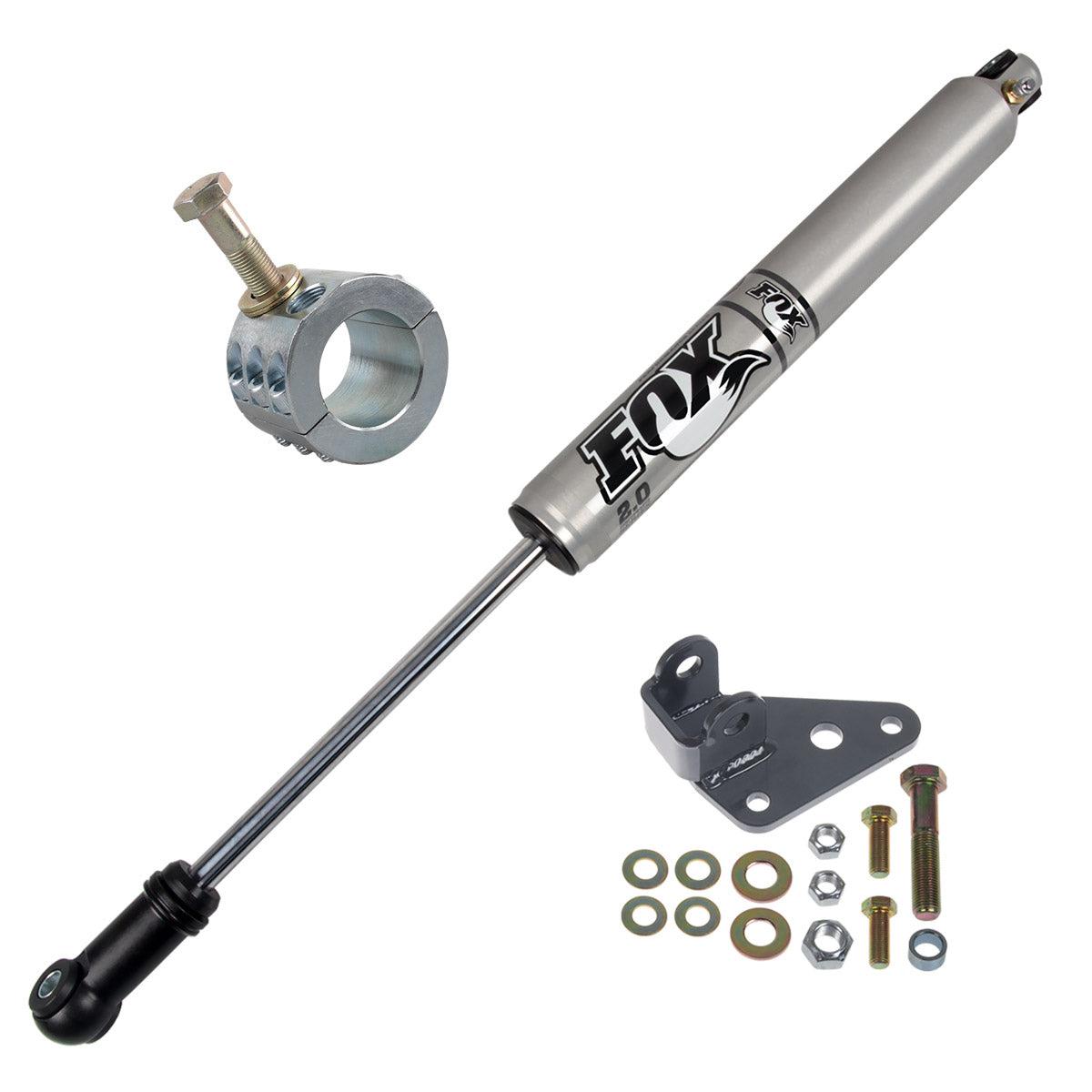 2007-2018 Jeep JK Fox High-Mount Stabilizer Relocation Kit (8007-03)-Steering Stabilizer-Synergy MFG-8007-03-Dirty Diesel Customs