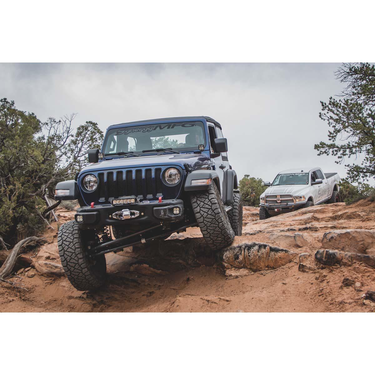 2007-2018 Jeep Stage 1 2" Lift Kit (8821-2000)-Lift Kit-Synergy MFG-Dirty Diesel Customs