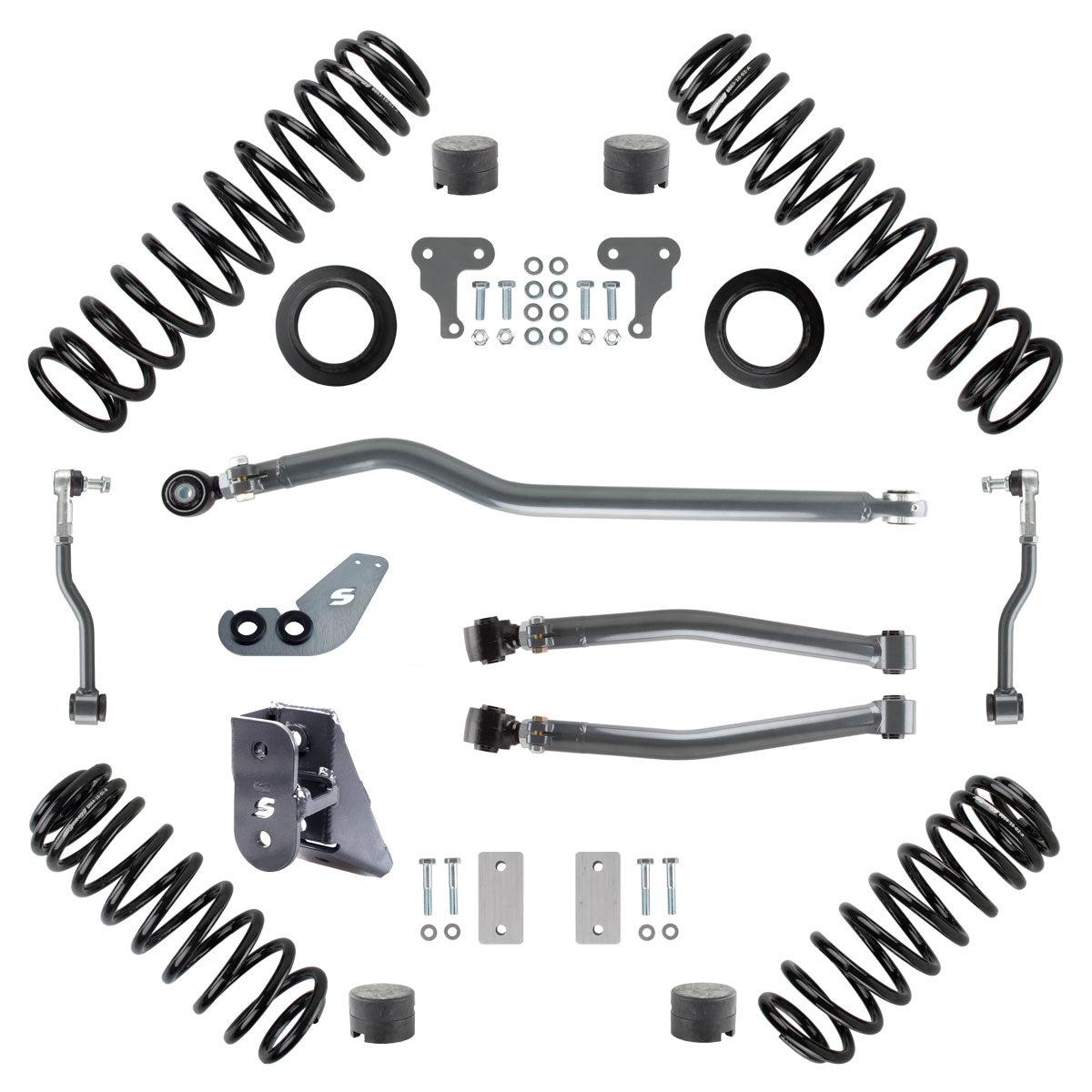 2007-2018 Jeep Stage 1 2" Lift Kit (8821-2000)-Lift Kit-Synergy MFG-Dirty Diesel Customs