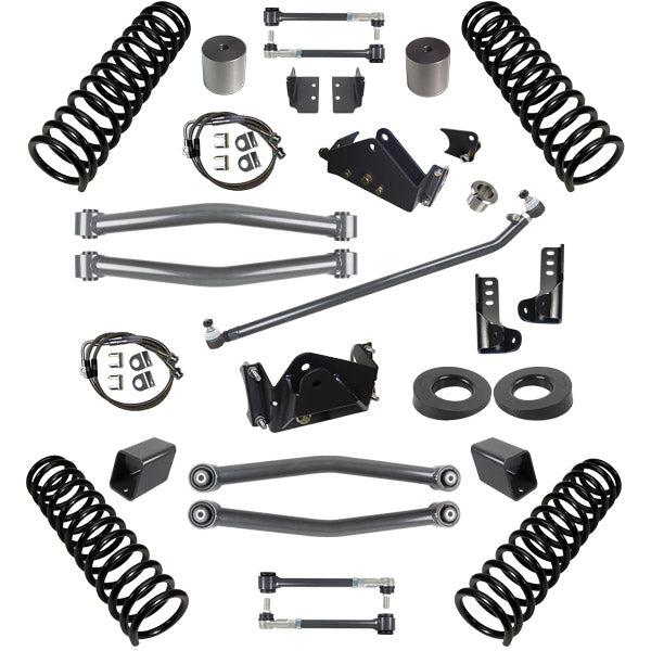 2007-2018 Jeep Stage 2 3" Lift Kit (8022-30)-Lift Kit-Synergy MFG-Dirty Diesel Customs