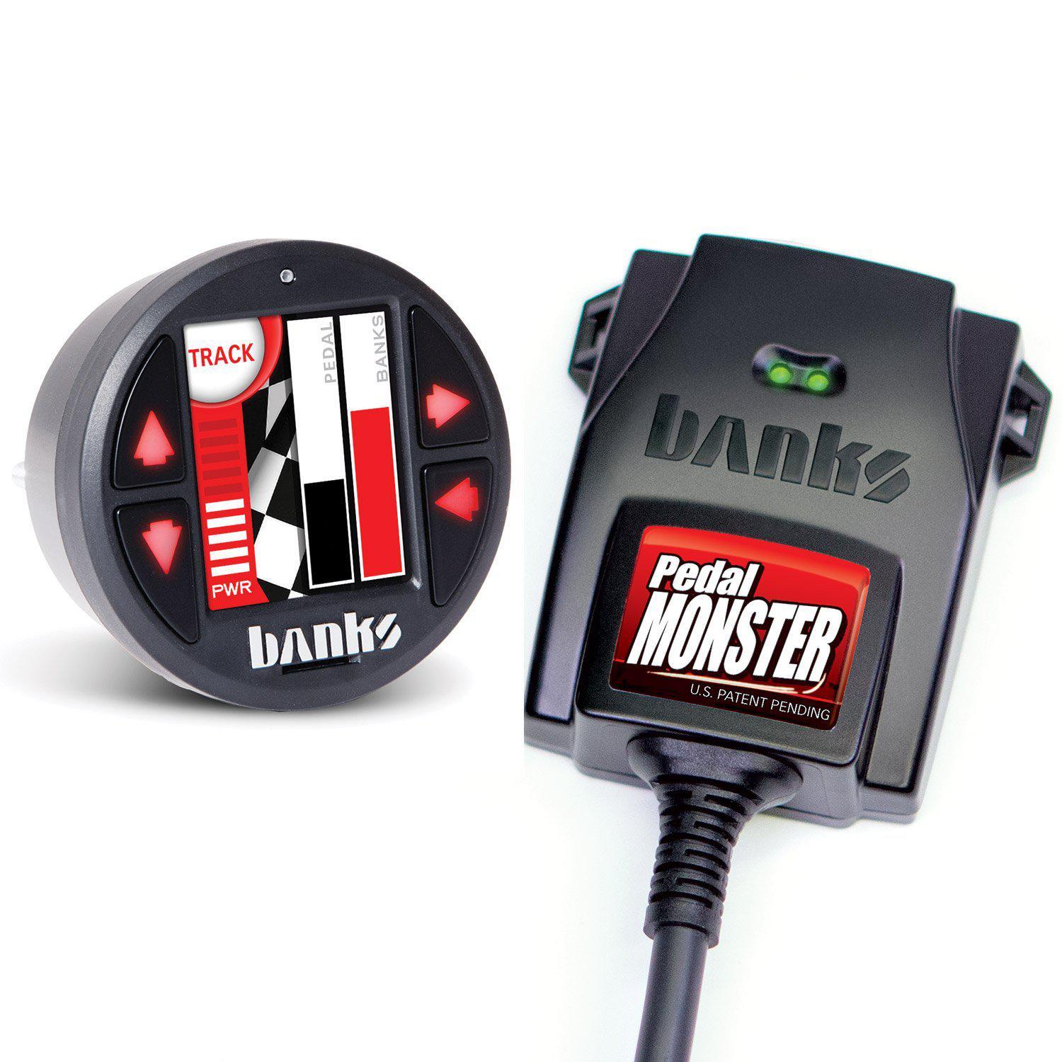 2007-2023 Cummins/Duramax/Powerstroke/Ecodiesel Pedalmonster (64310)-Throttle Sensitivity Booster-Banks Power-64312-Dirty Diesel Customs