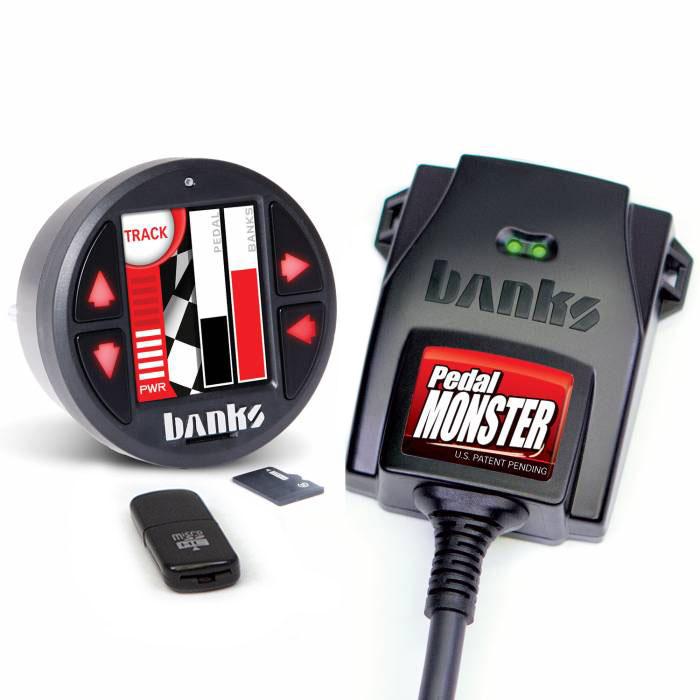 2007-2023 Cummins/Duramax/Powerstroke/Ecodiesel Pedalmonster (64310)-Throttle Sensitivity Booster-Banks Power-64313-Dirty Diesel Customs