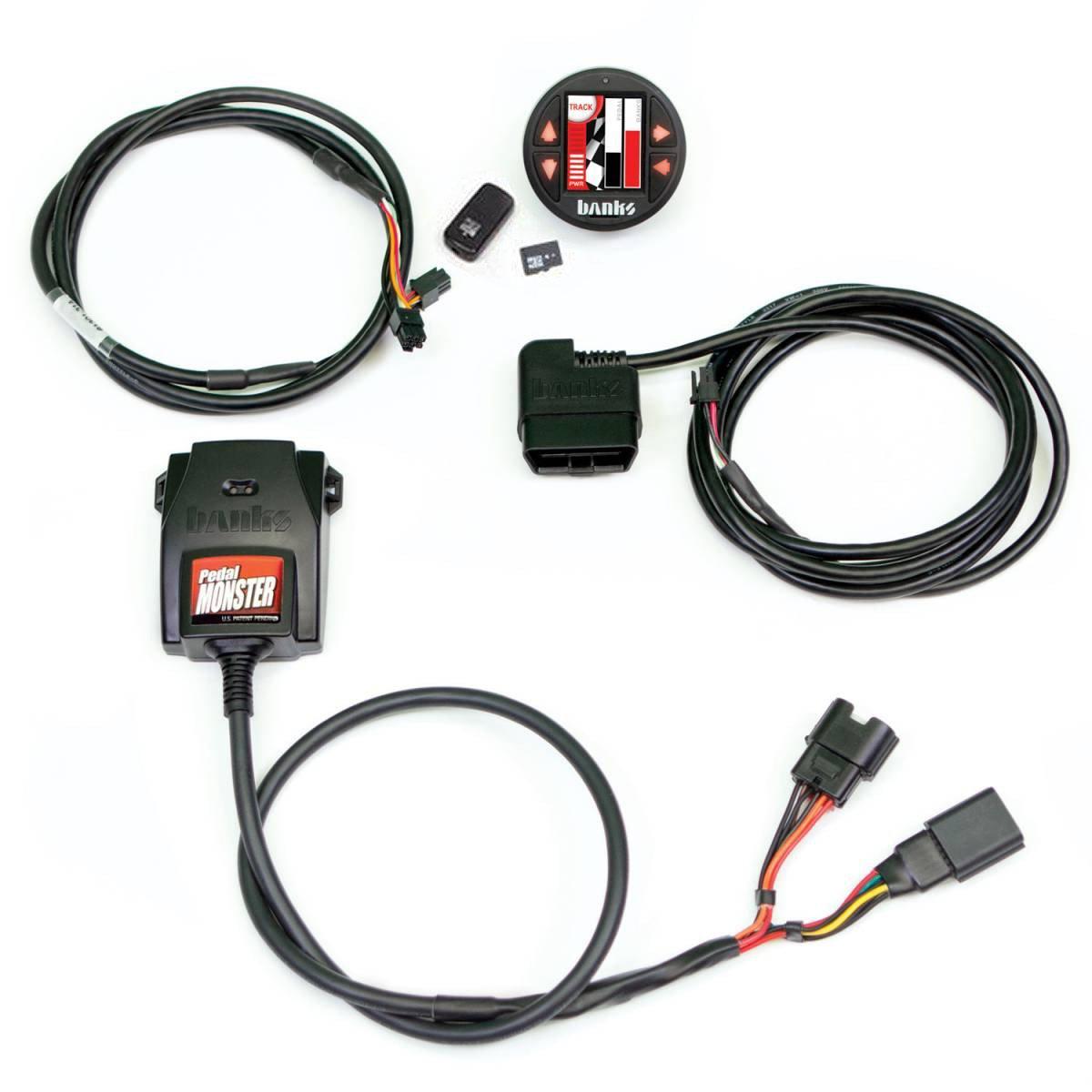 2007-2023 Cummins/Duramax/Powerstroke/Ecodiesel Pedalmonster (64310)-Throttle Sensitivity Booster-Banks Power-Dirty Diesel Customs