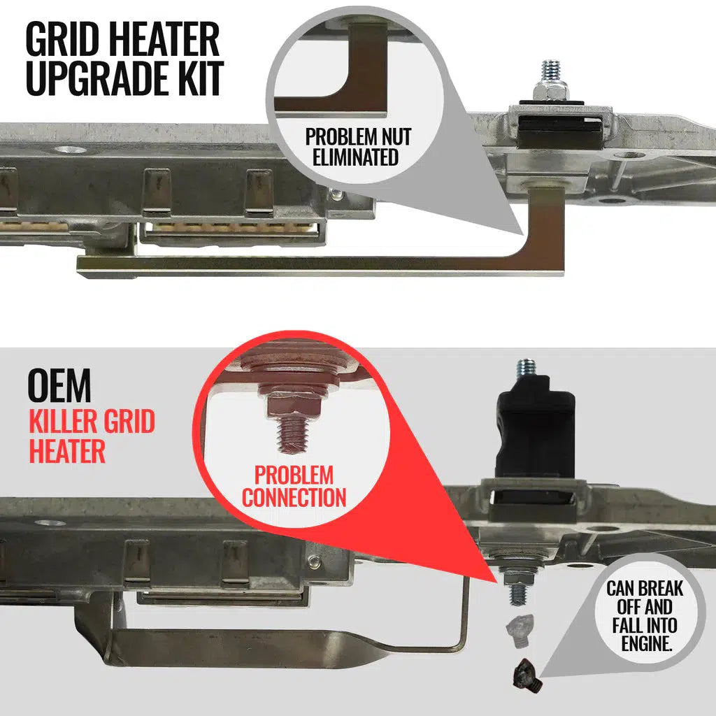 2007-2024 Cummins Killer Grid Heater Upgrade Kit (1041520)-Grid Heater-BD Diesel-Dirty Diesel Customs