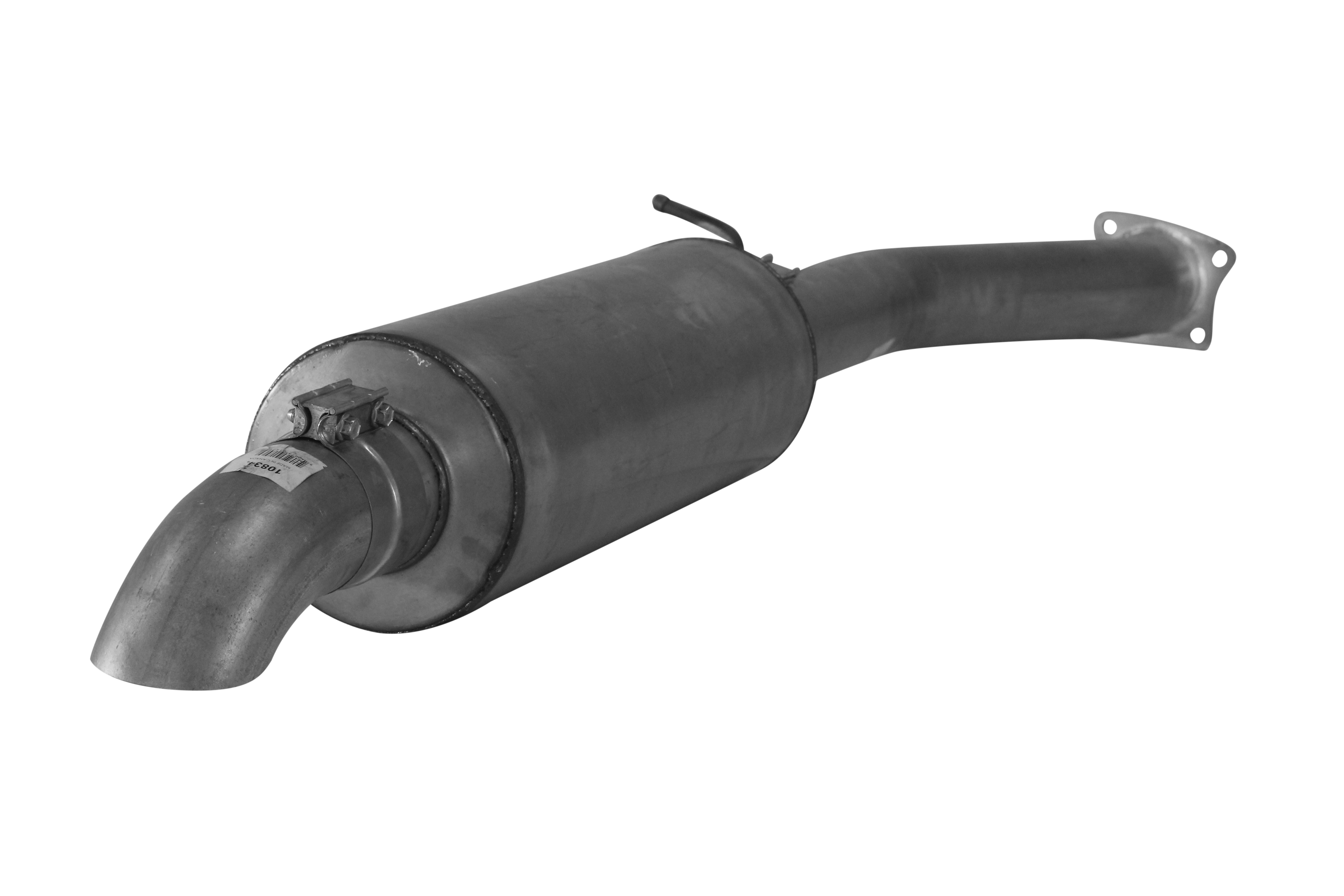 2007.5-2010 Duramax C&C 4" DPF Delete w/ Muffler (FLO-851)-Delete Pipe-Flo-Pro-431012-Dirty Diesel Customs