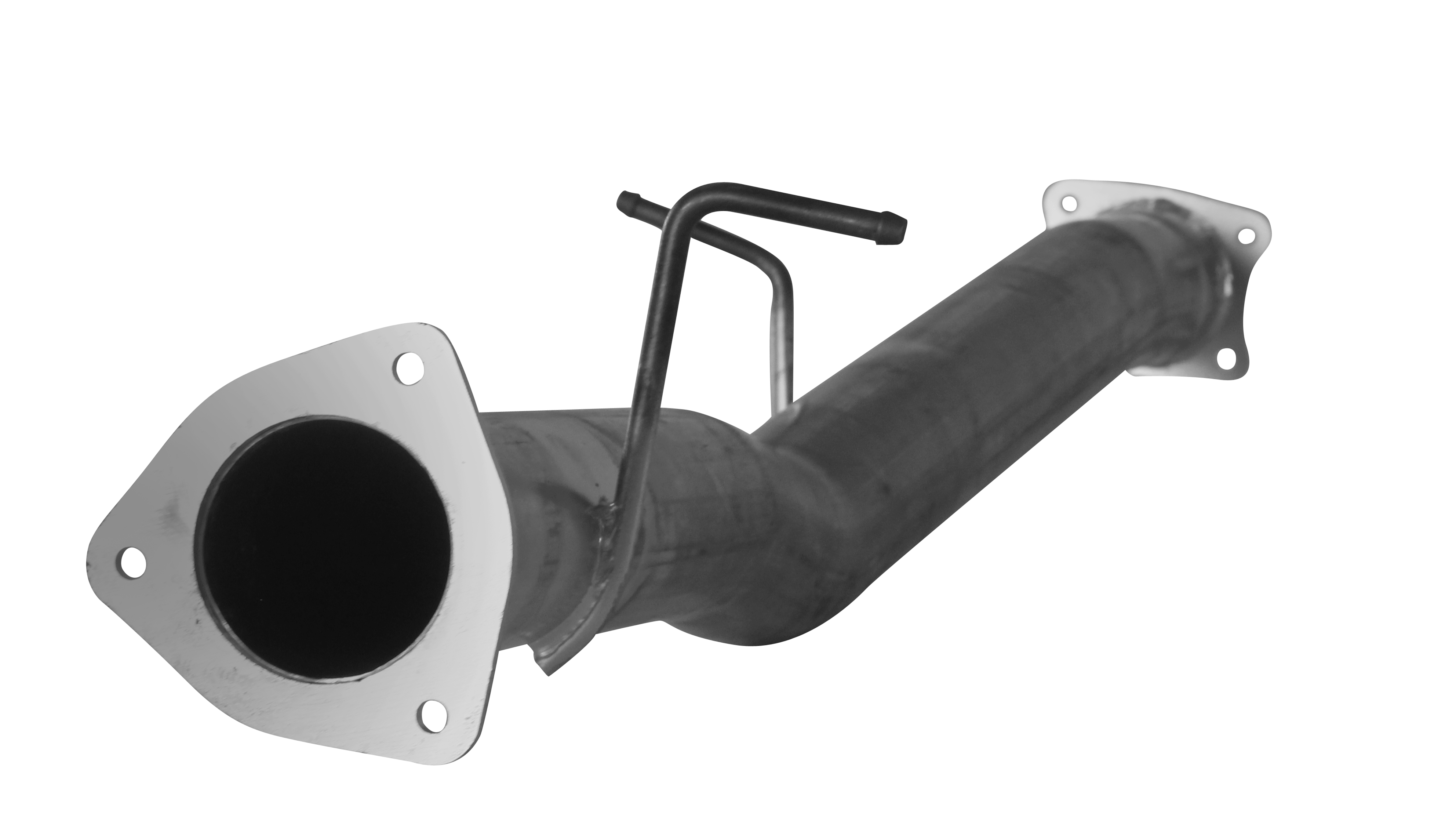 2007.5-2010 Duramax CC-LB 4" DPF Delete Pipe (FLO-18233)-Delete Pipe-Flo-Pro-431005-Dirty Diesel Customs