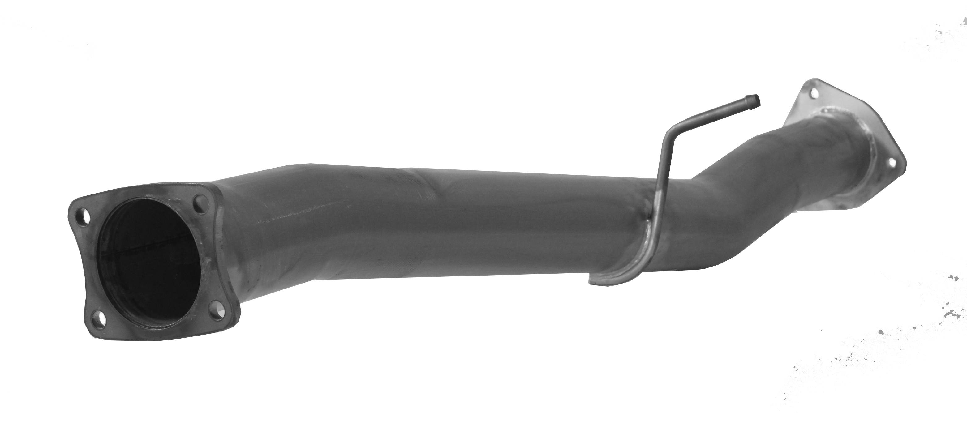 2007.5-2010 Duramax CC-SB 4" DPF Delete Pipe (FLO-18213)-Delete Pipe-Flo-Pro-431003-Dirty Diesel Customs