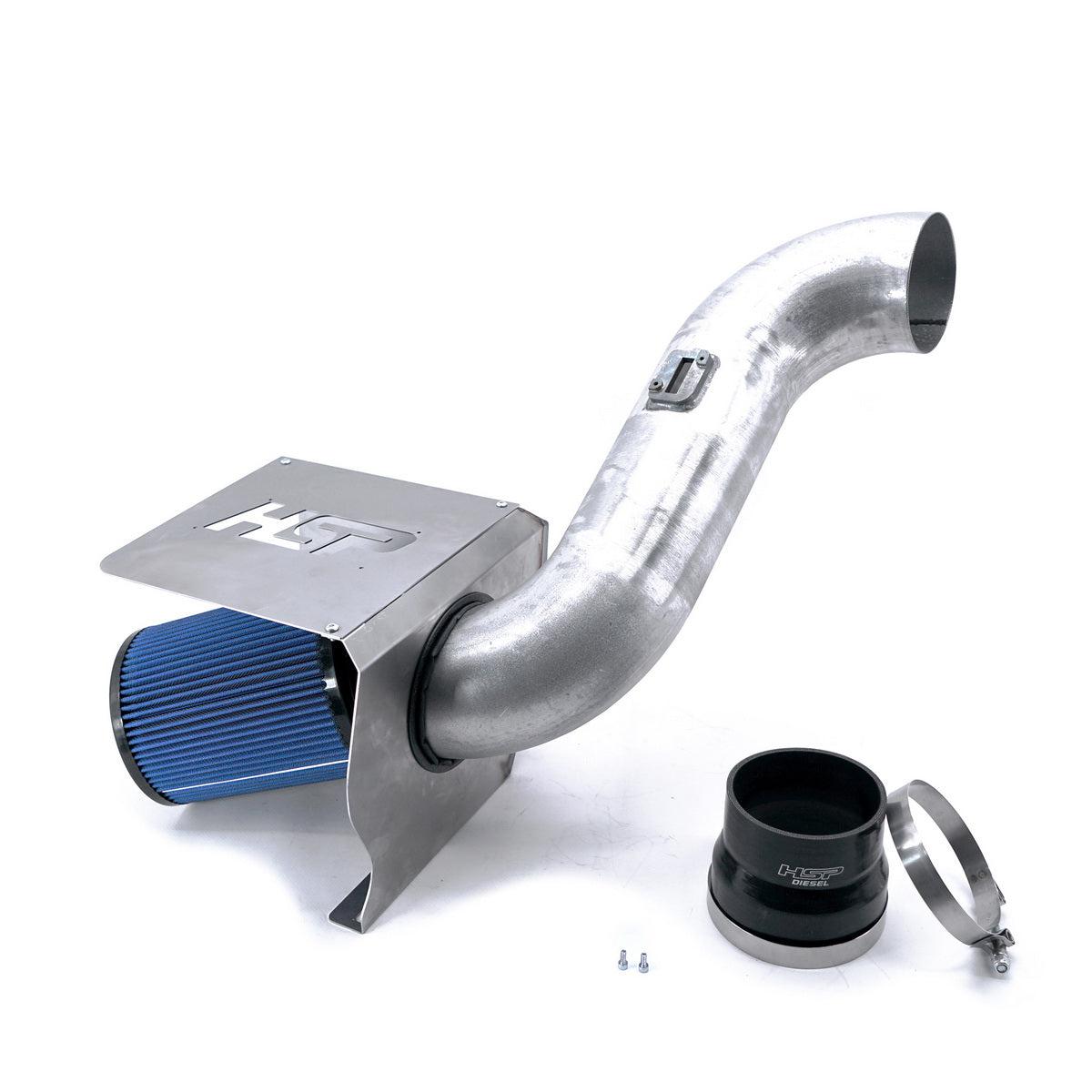 2007.5-2010 Duramax Cold Air Intake (402-HSP)-Intake Kit-HSP Diesel-402-HSP-RAW-Dirty Diesel Customs