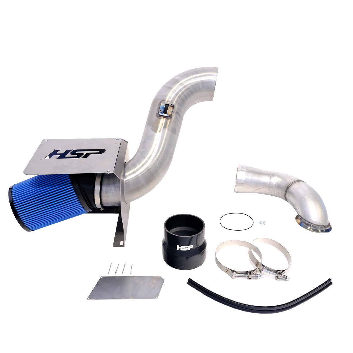 2007.5-2010 Duramax Cold Air Intake Bundle (481-HSP)-Intake Kit-HSP Diesel-481-HSP-RAW-Dirty Diesel Customs