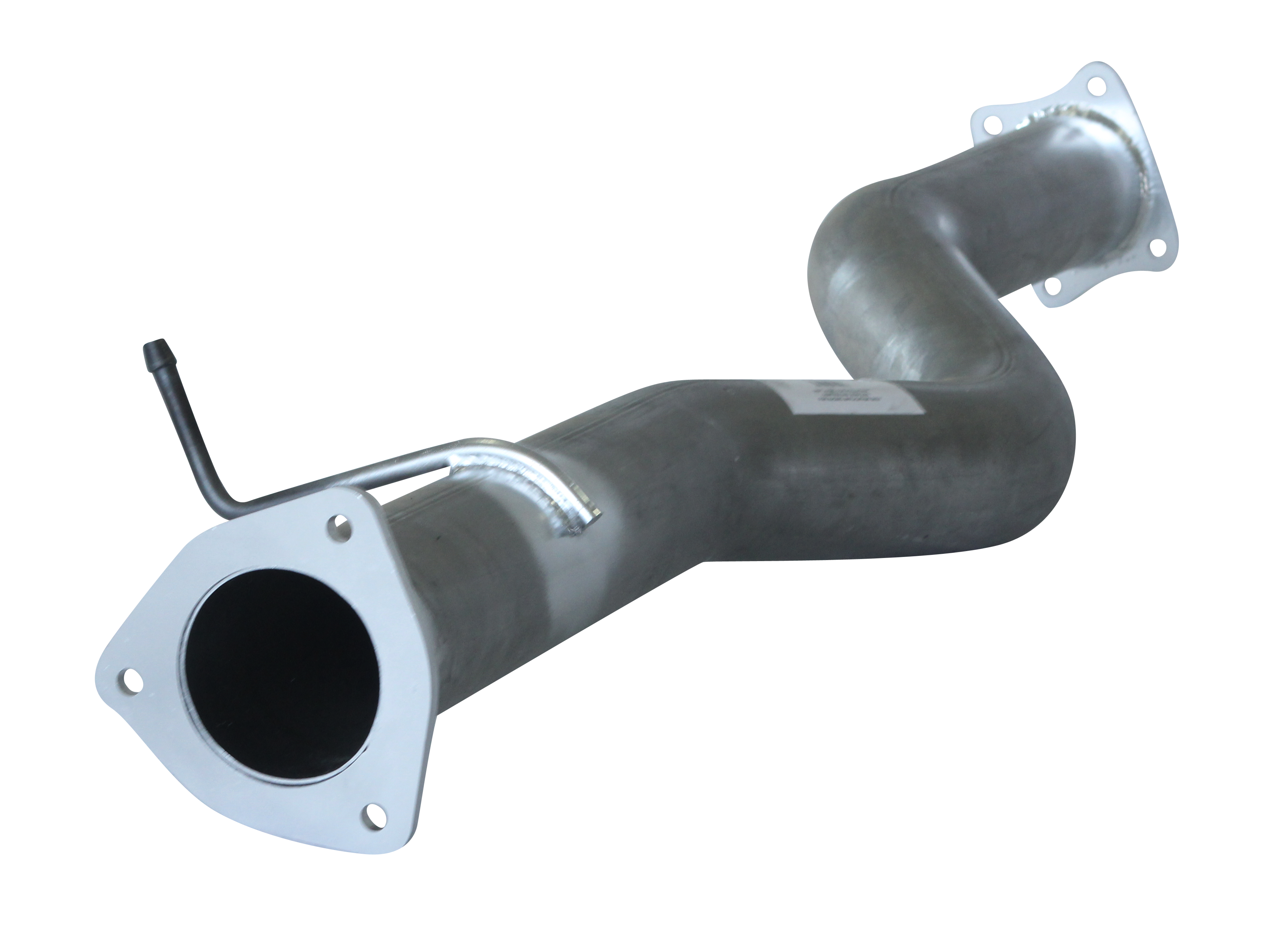 2007.5-2010 Duramax EC-LB 4" DPF Delete Pipe (FLO-18243)-Delete Pipe-Flo-Pro-431006-Dirty Diesel Customs