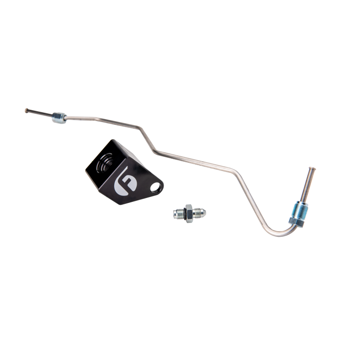 2007.5-2012 Cummins Exhaust Back Pressure Relocation Kit (FPE-CUMM-EBP-KIT-0712)-Exhaust Back Pressure Valve-Fleece Performance-Dirty Diesel Customs