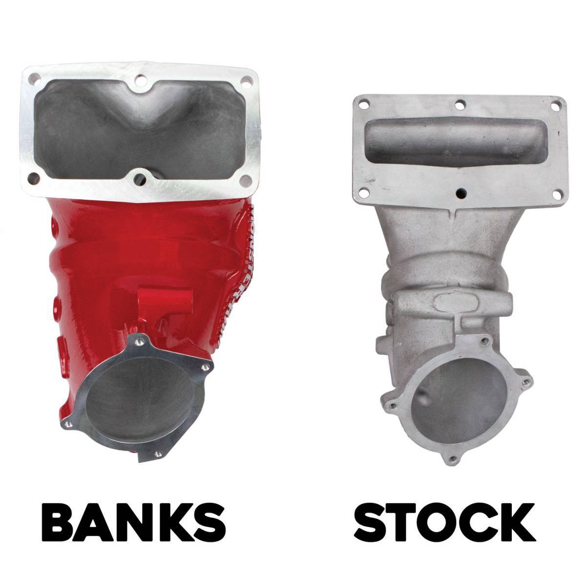 2007.5-2012 Cummins Gen 2 Monster-Ram Air Intake System (42797)-Intake Elbows-Banks Power-Dirty Diesel Customs