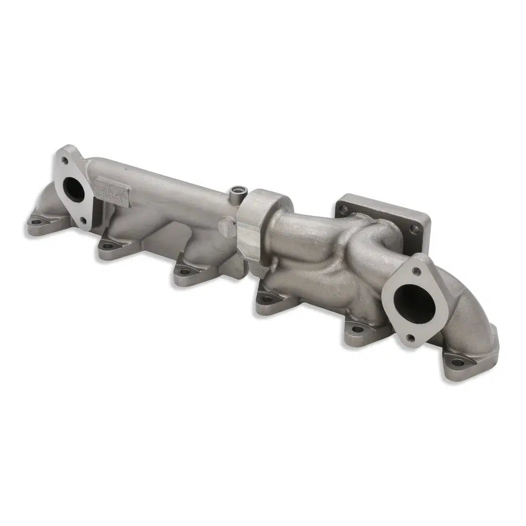 2007.5-2018 Cummins 2-Piece Replacement Exhaust Manifold (SMED-67EM)-Exhaust Manifold-Smeding Diesel LLC-Dirty Diesel Customs