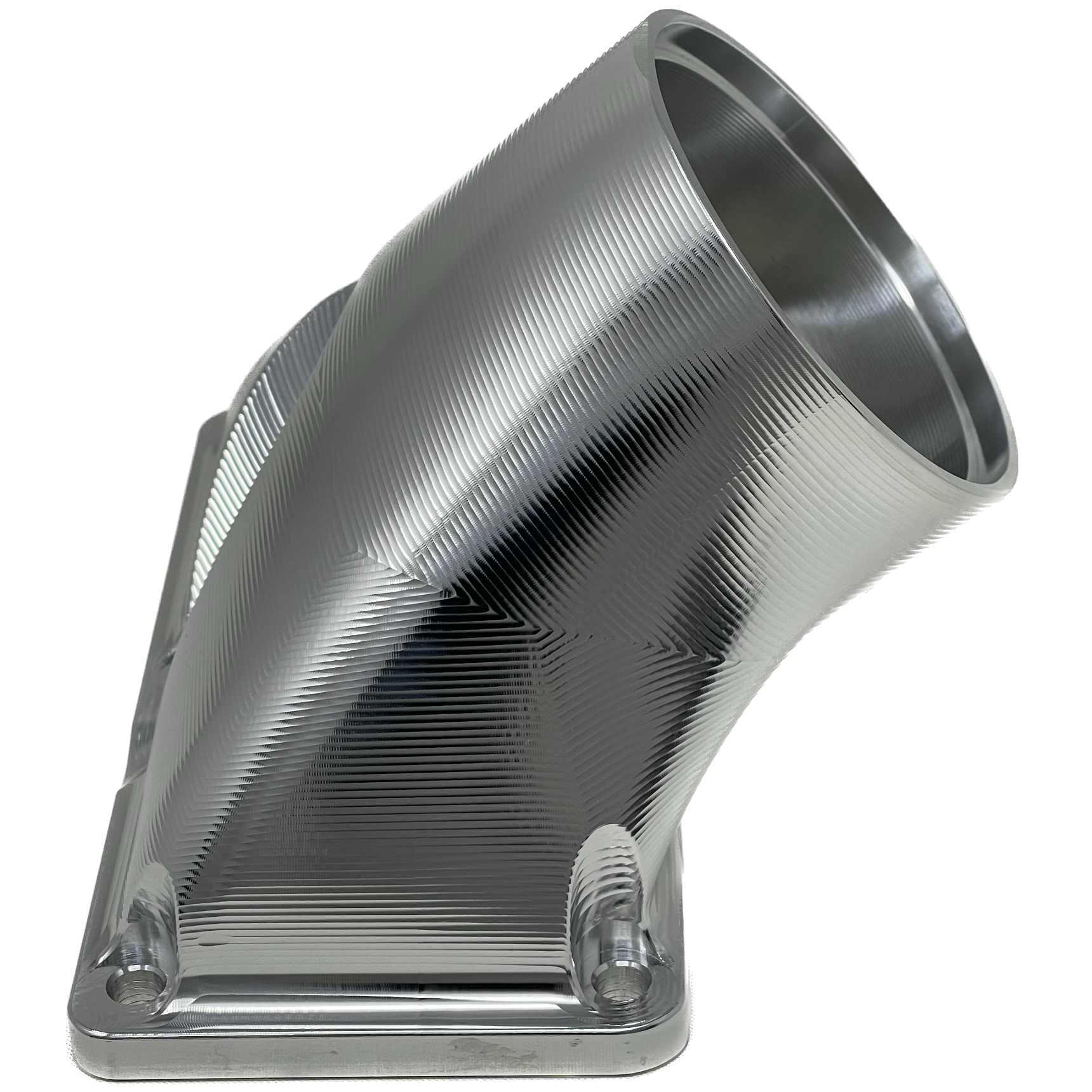 2007.5-2018 Cummins Billet Air Horn Intake (DJPCNC100300)-Intake Elbows-D&J Precision Machine-Dirty Diesel Customs