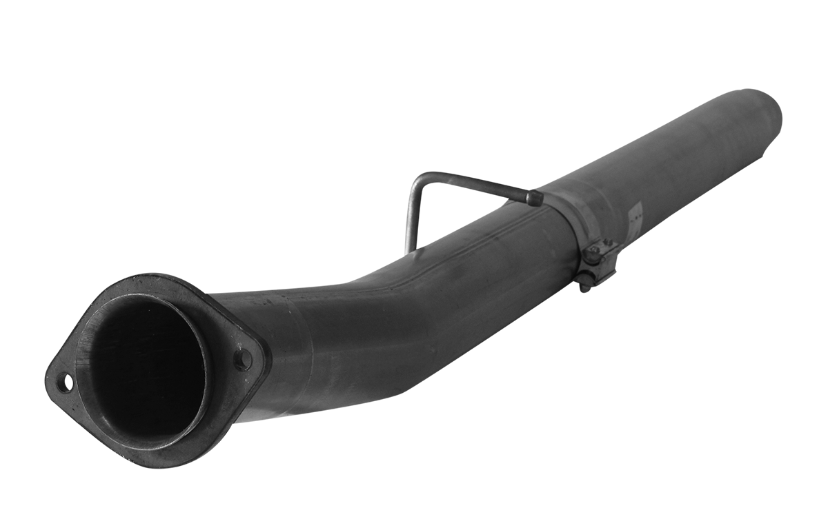 2008-2010 Powerstroke 4" Cat & DPF Delete (FLO 837NB)-Delete Pipe-Flo-Pro-421008-Dirty Diesel Customs