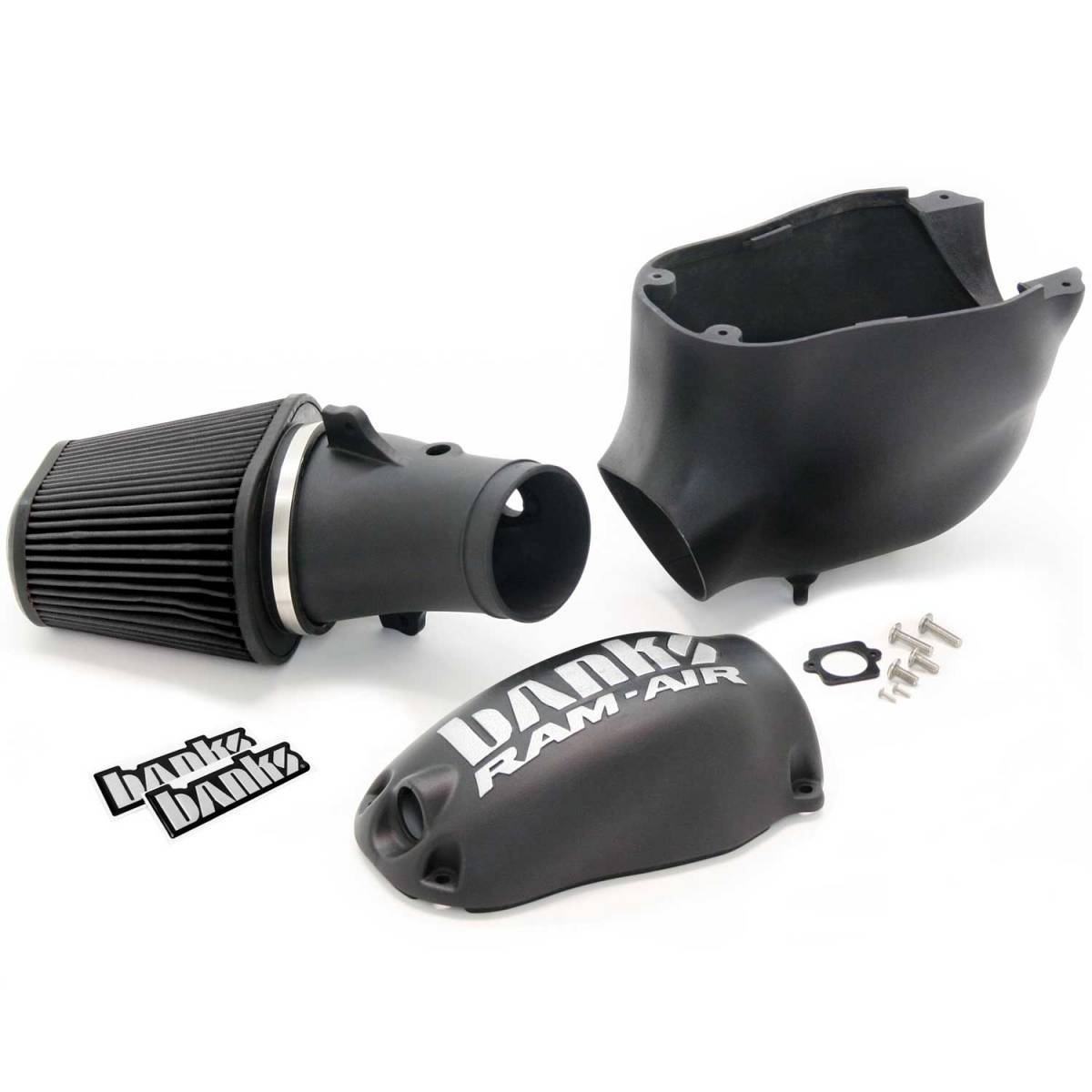 2008-2010 Powerstroke Cold Air Intake Kit (42185)-Intake Kit-Banks Power-42185-D-Dirty Diesel Customs