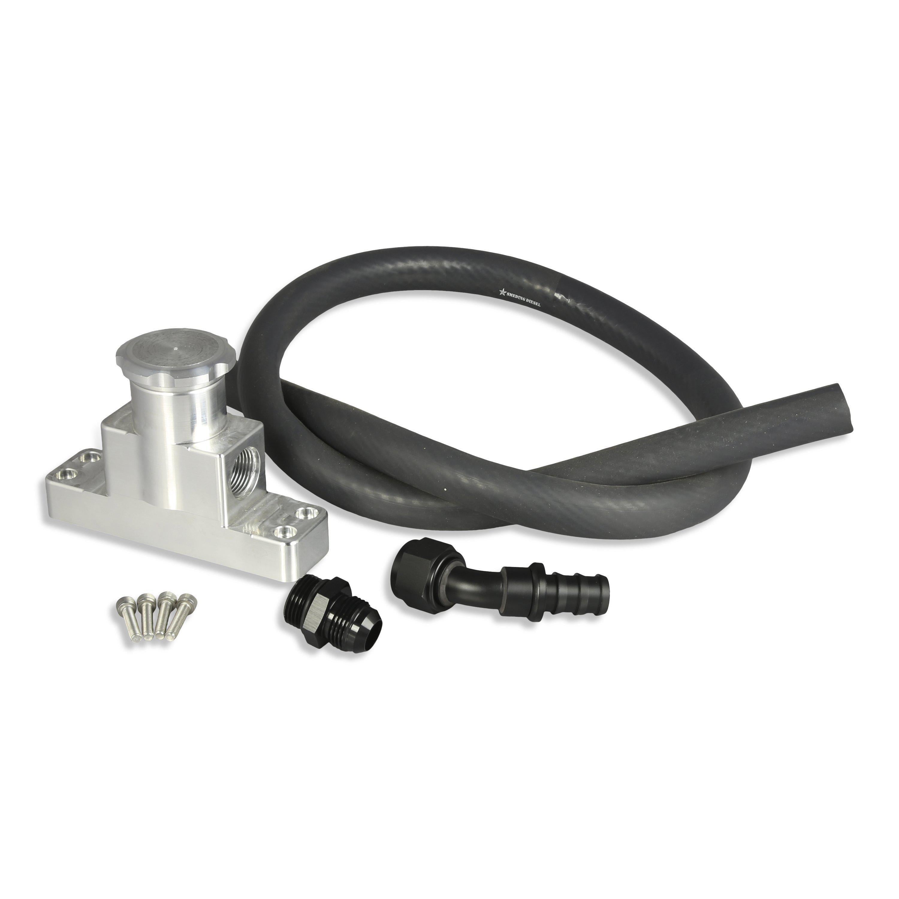 2008-2010 Powerstroke Crankcase Ventilation Kit (SMED-0117)-CCV Kit-Smeding Diesel LLC-Dirty Diesel Customs