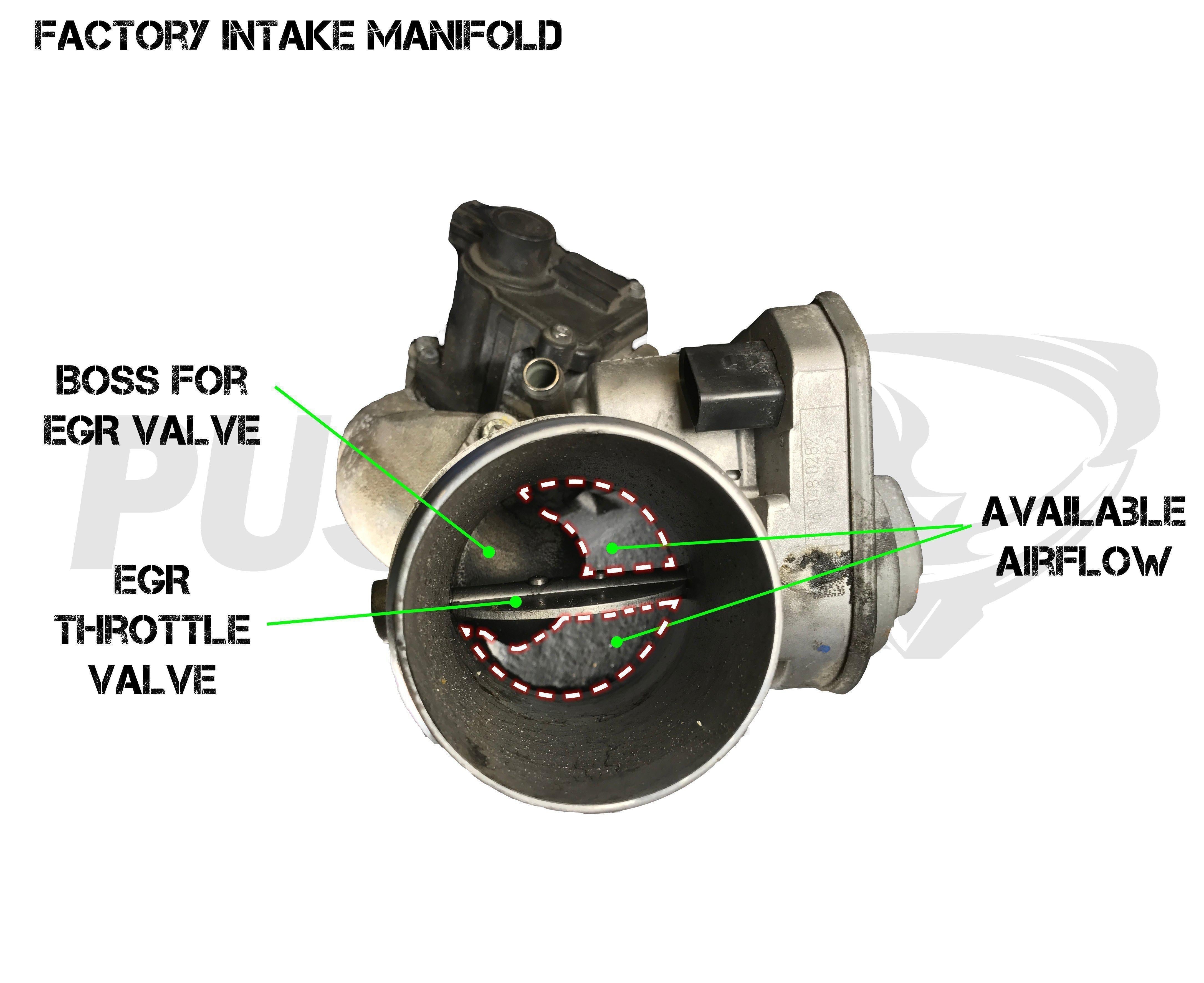 2008-2010 Powerstroke Intake Manifold (PFP0810IM)-Intake Manifold-Pusher-Dirty Diesel Customs