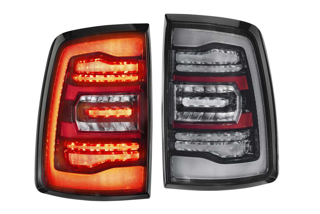 2009-2018 Cummins XB LED Tail Lights (LF724)-Tail Lights-Morimoto-Dirty Diesel Customs