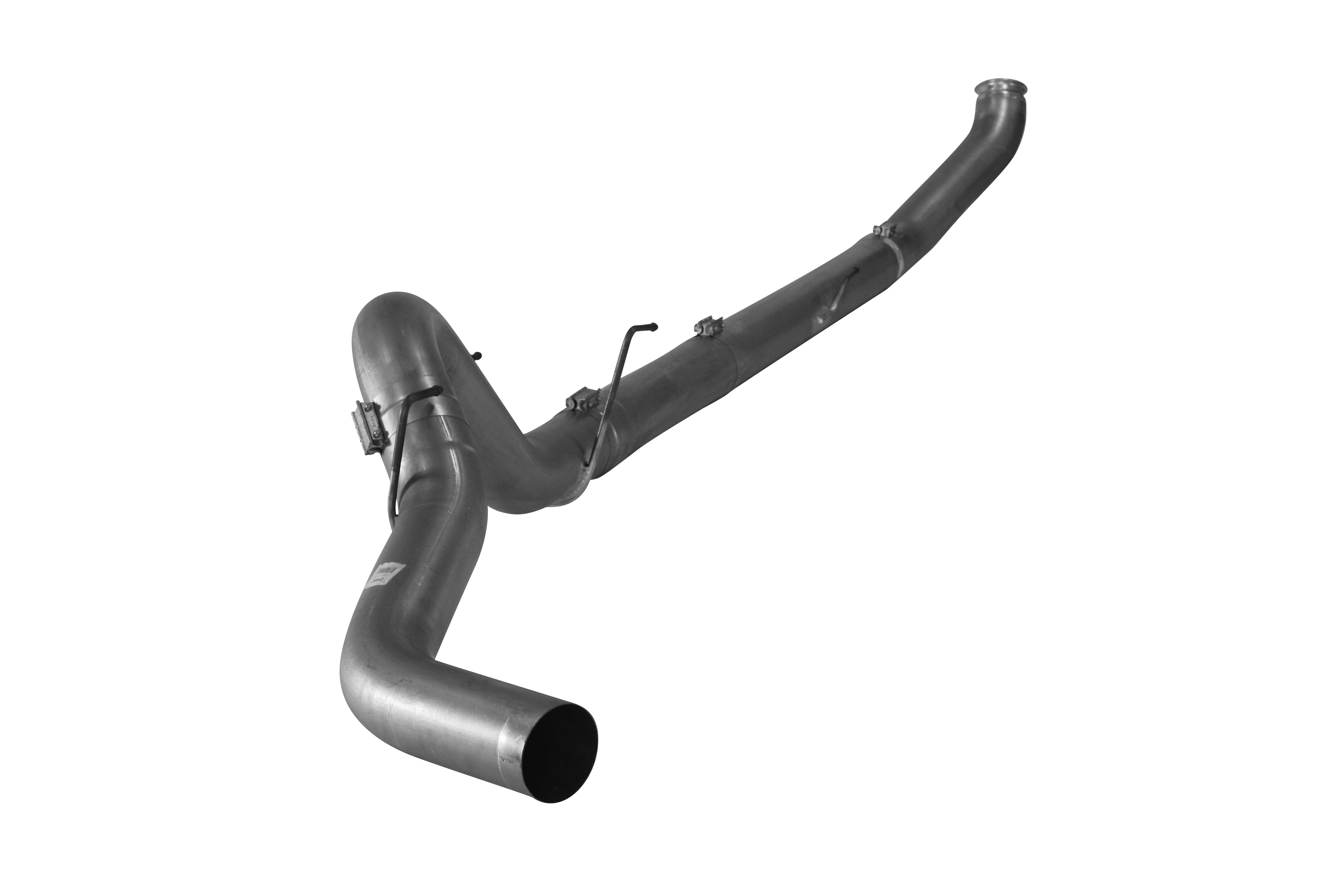 2010-2012 Cummins 4" Turbo Back Race Exhaust System - No Muffler (FLO 1849)-Turbo Back Exhaust System-Flo-Pro-411016-Dirty Diesel Customs