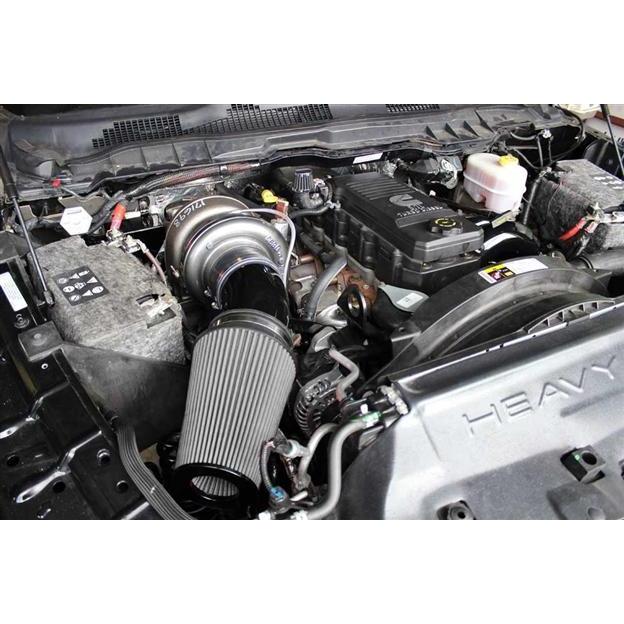 2010-2012 Cummins High Mount Compound Turbo System (PRC1012HM)-Compound Turbo Kit-Pusher-Dirty Diesel Customs